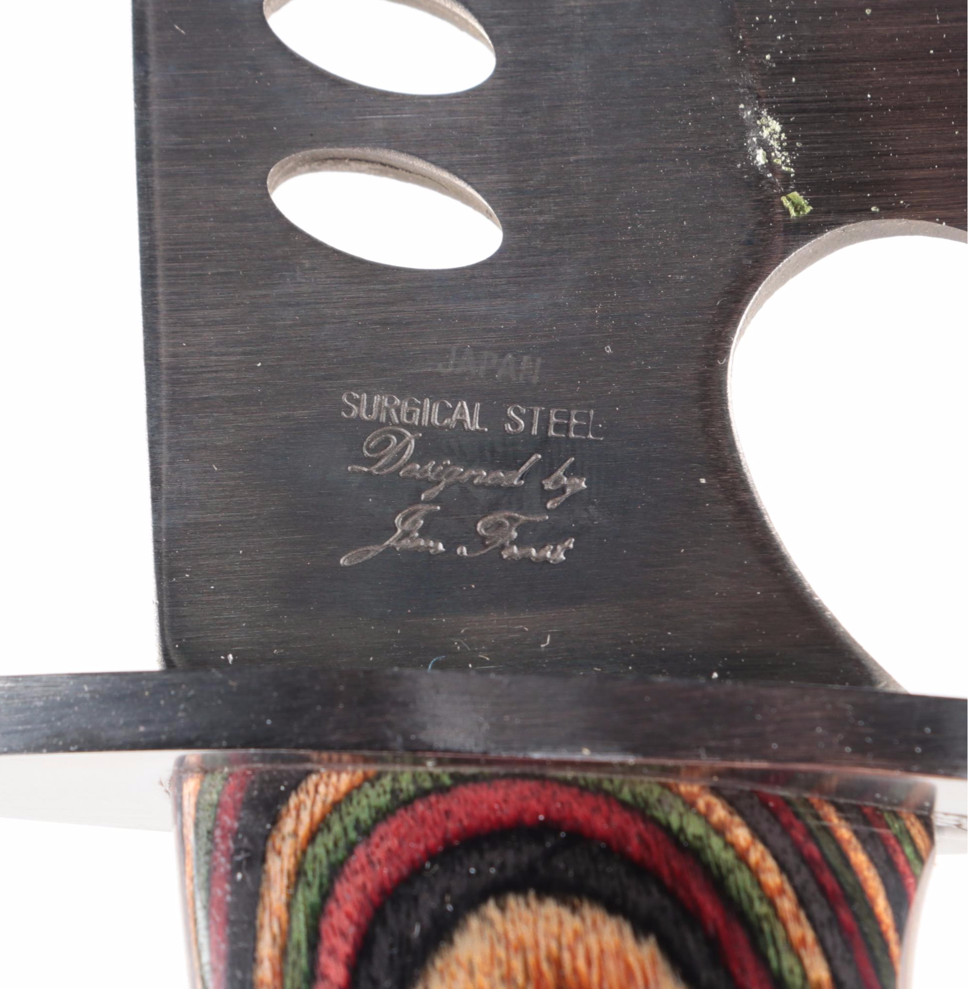 Frost Cutlery The Shark Stainless Steel Bowie Knife and Leather Scabbard