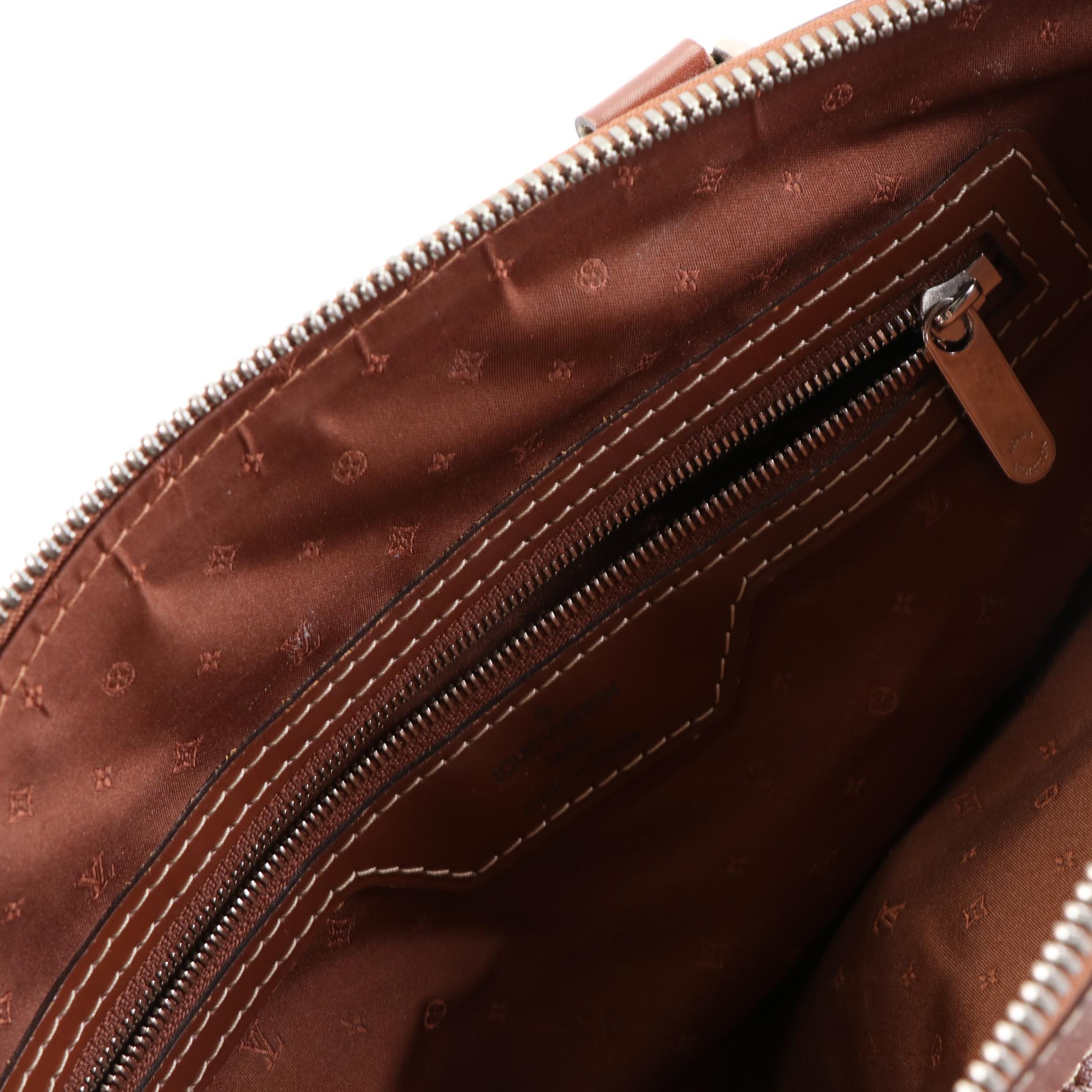 Louis Vuitton Lockit Handbag in Sienne Suhali Leather