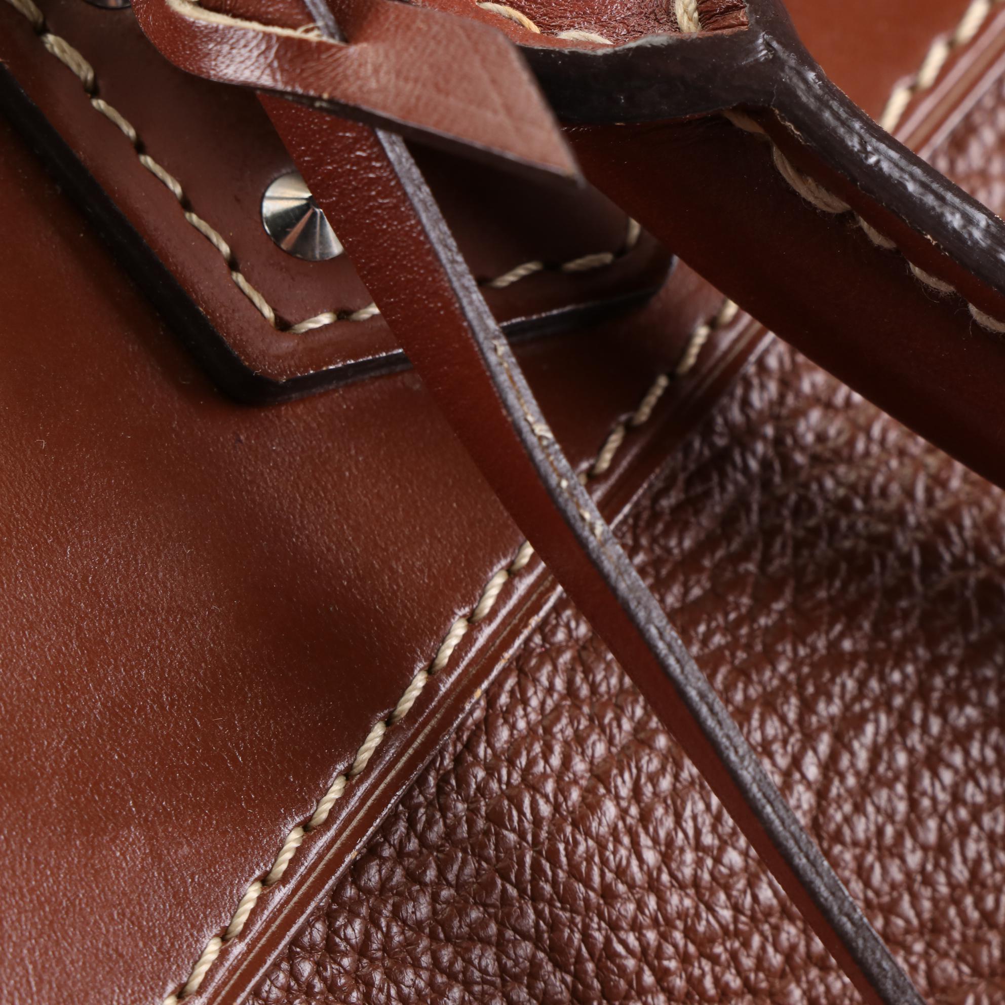 Louis Vuitton Lockit Handbag in Sienne Suhali Leather