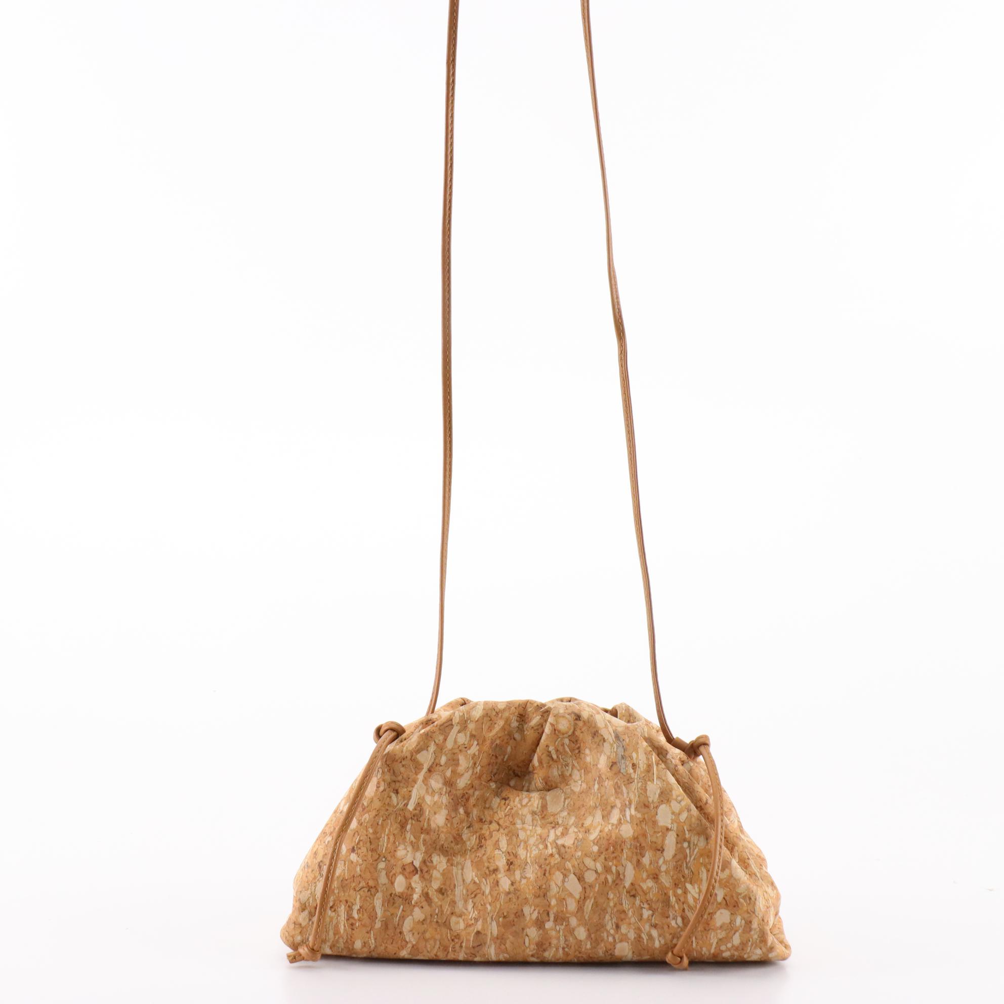 Bottega Veneta The Pouch Mini Crossbody Bag in Cork