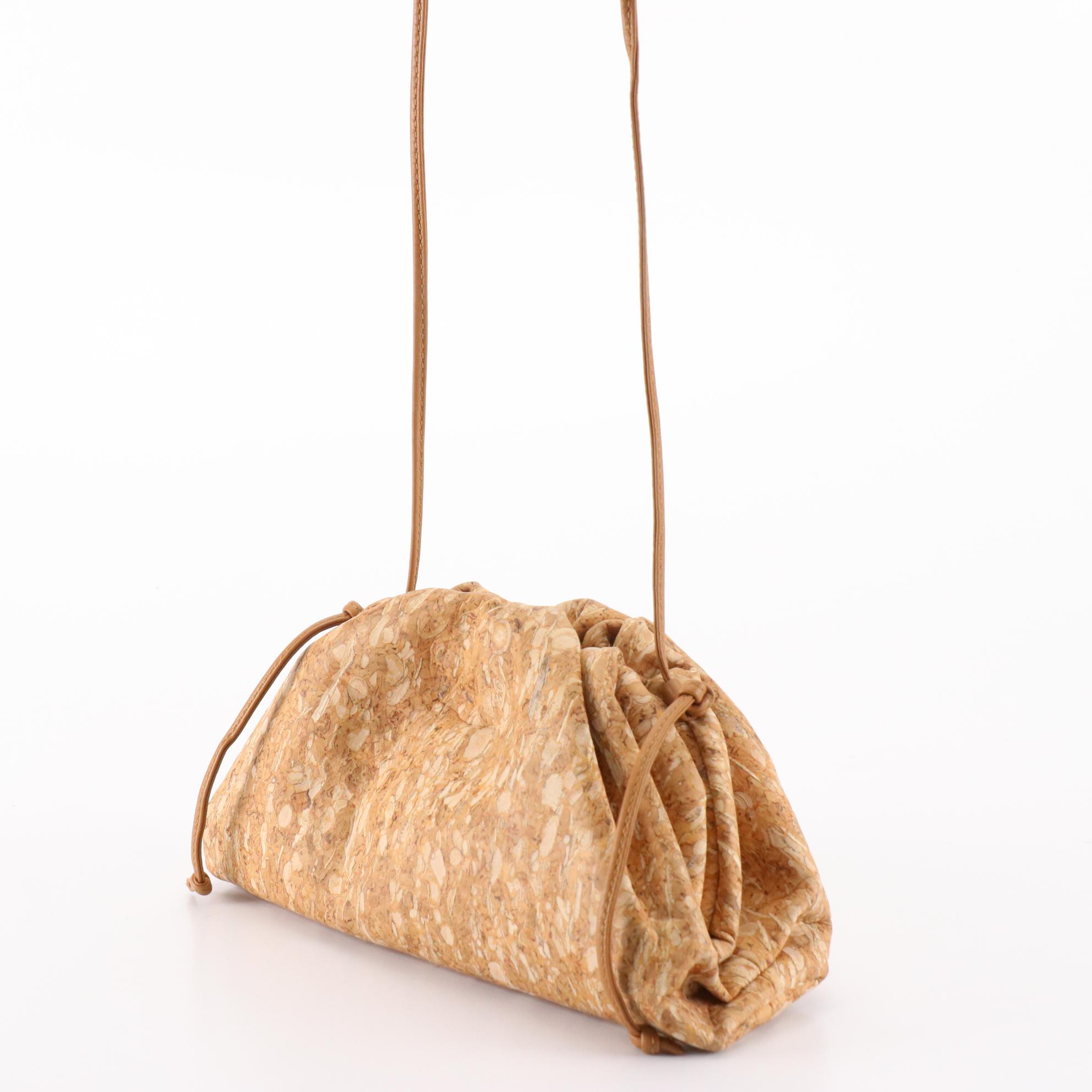 Bottega Veneta The Pouch Mini Crossbody Bag in Cork