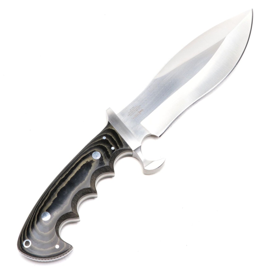 Hibben "Alaskan Professional Hunters Association" Survival Knife with Scabbard