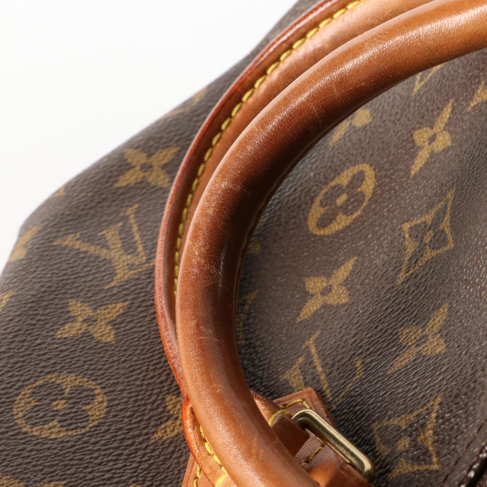 Louis Vuitton Speedy 30 in Monogram Canvas and Vachetta Leather