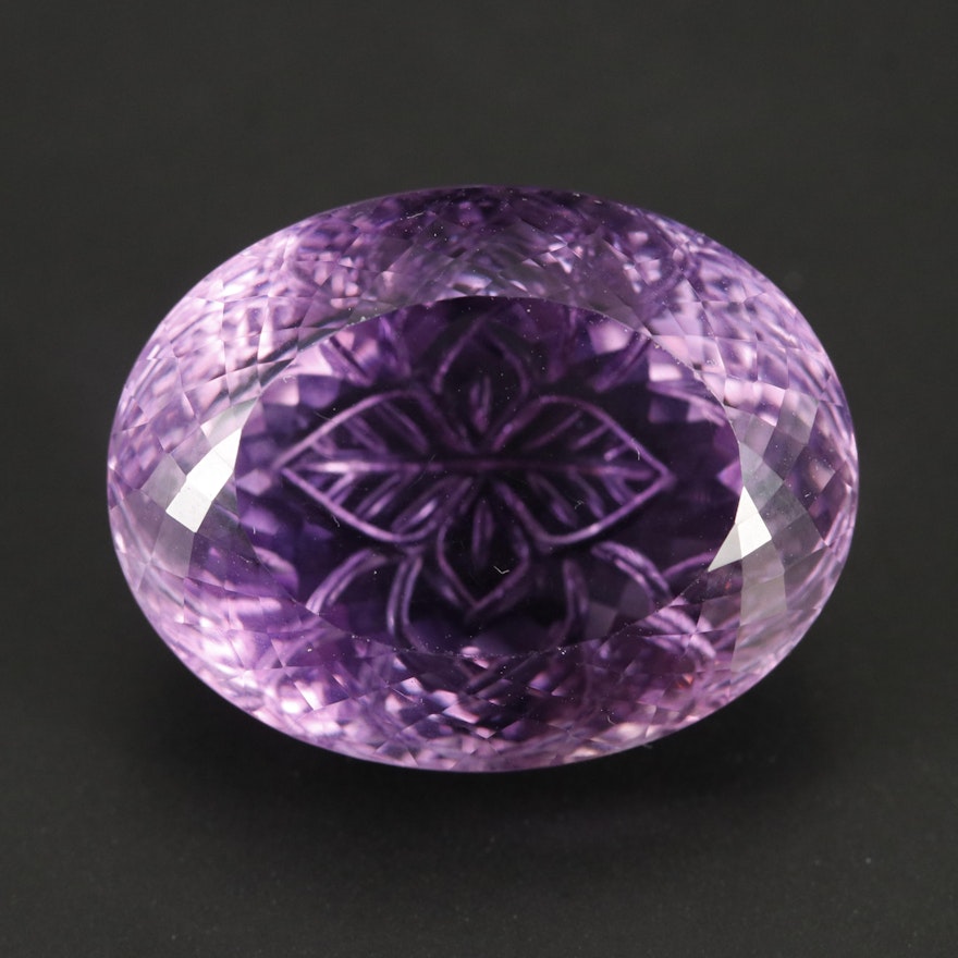 Loose 49.67 CT Amethyst