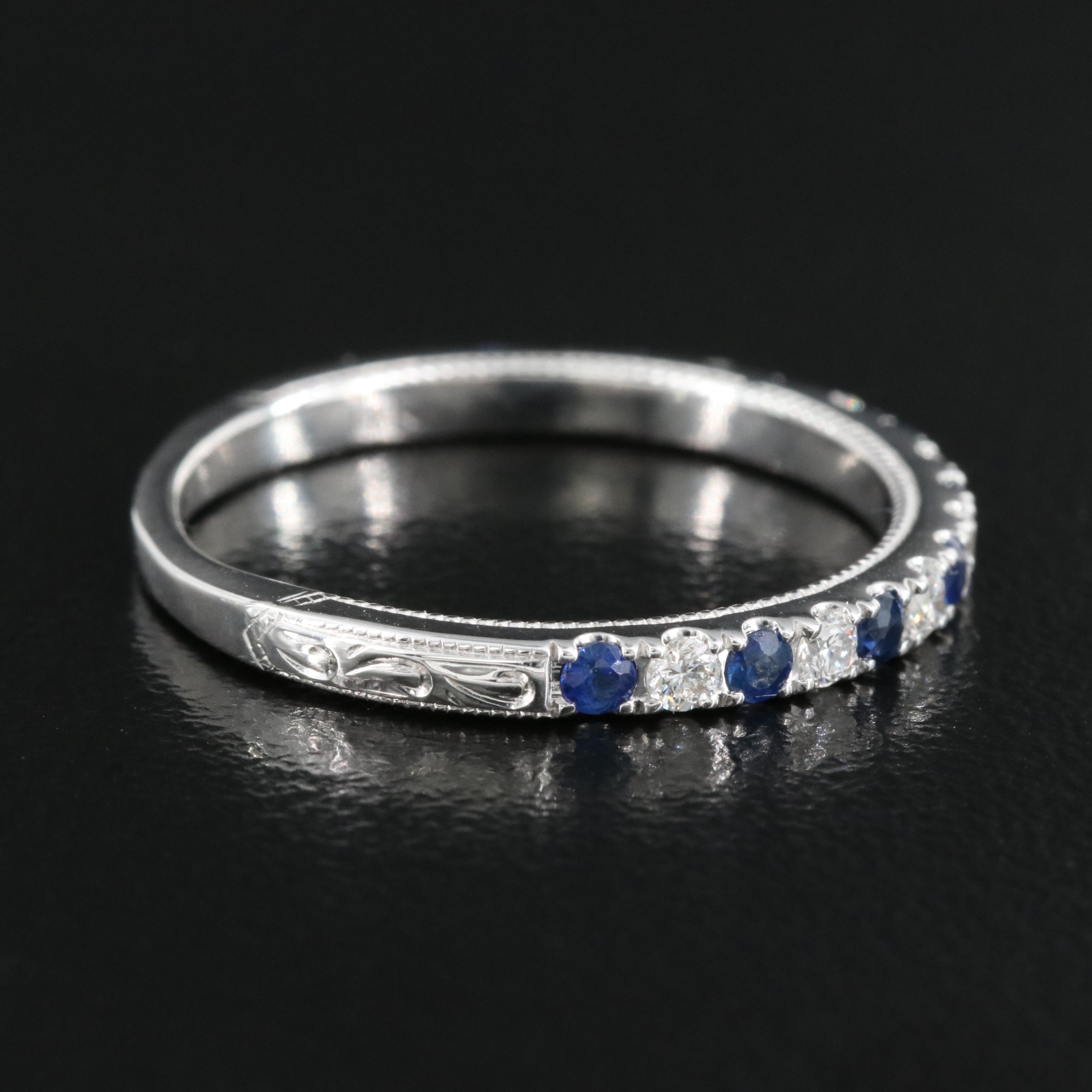 Neil Lane 14K Sapphire and Diamond Ring
