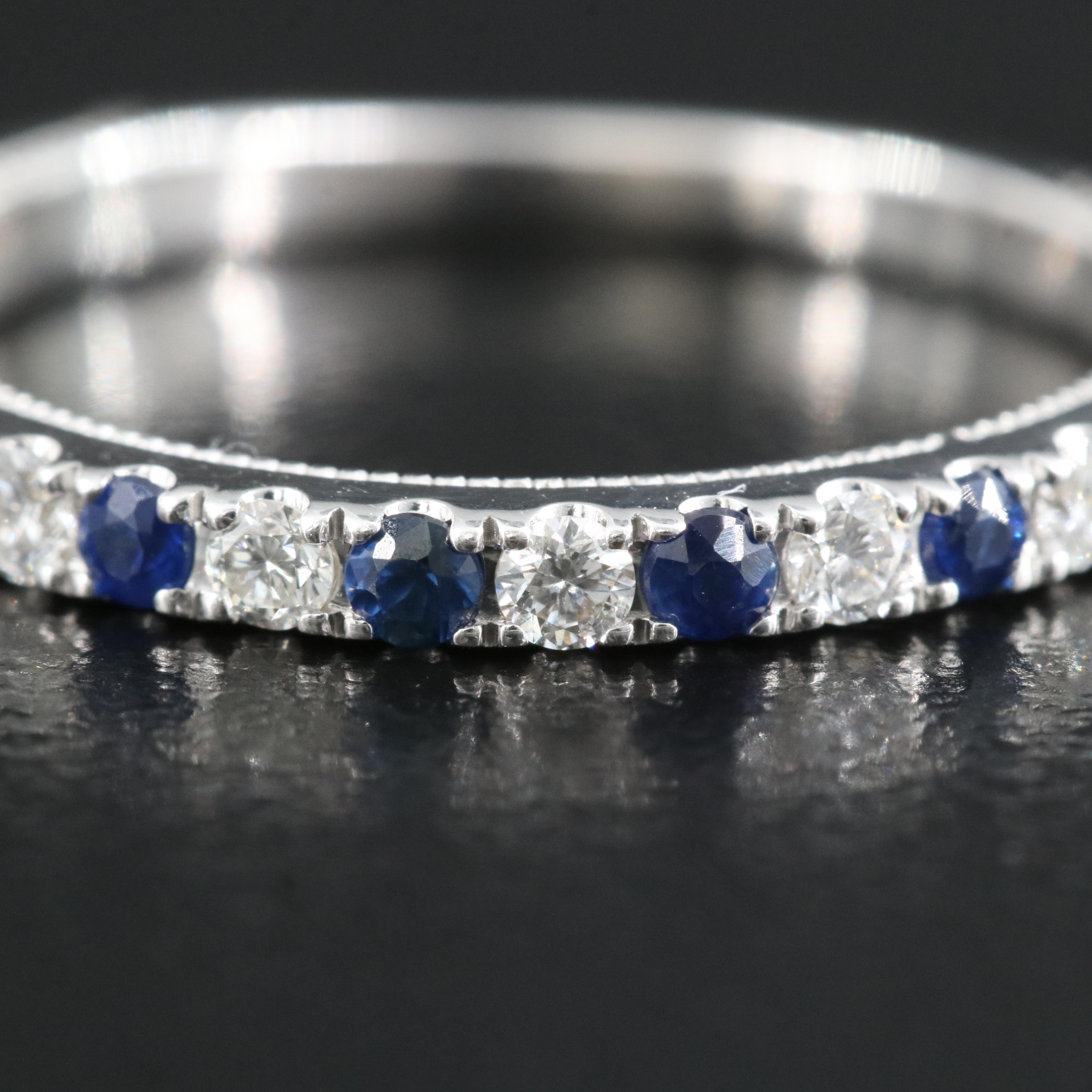 Neil Lane 14K Sapphire and Diamond Ring