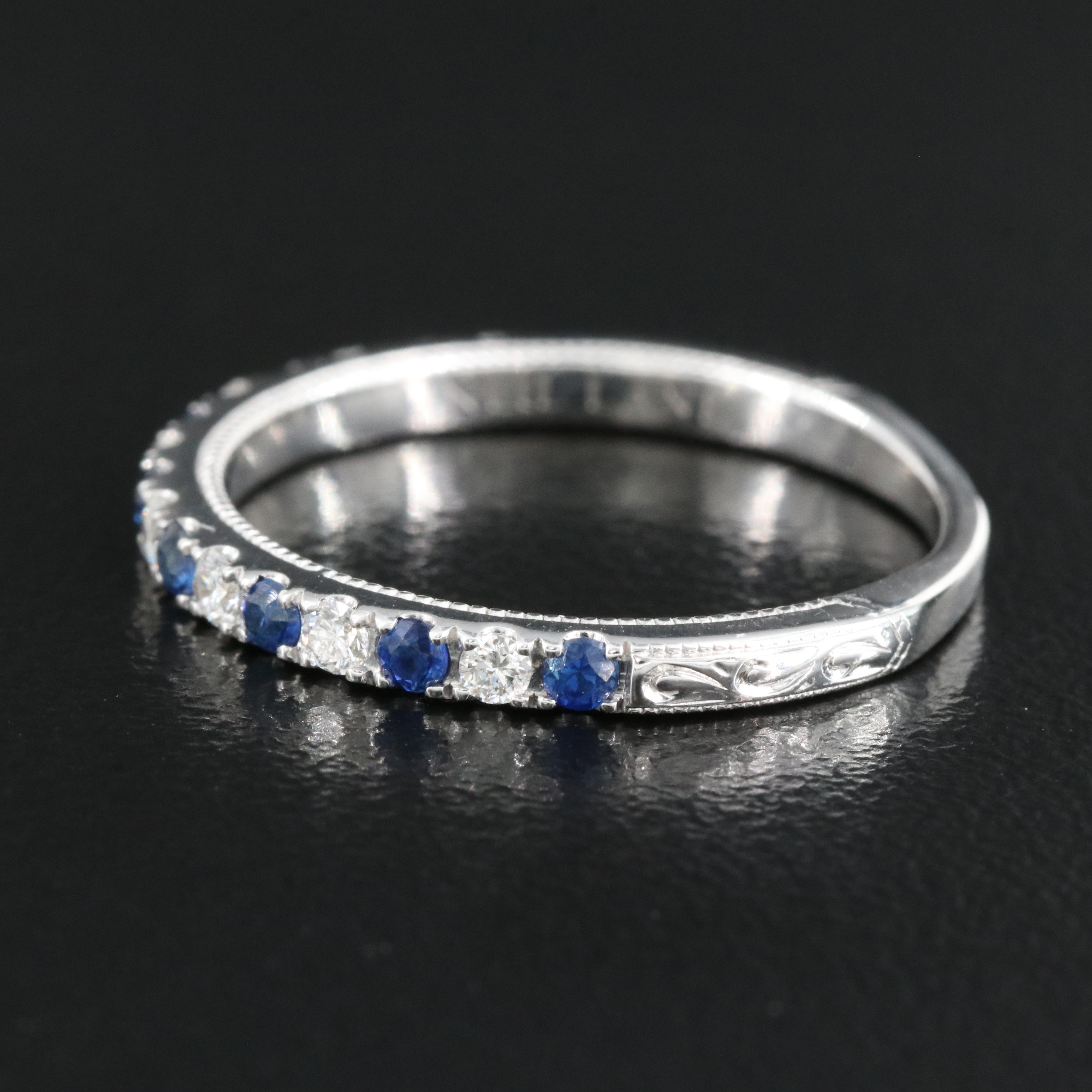 Neil Lane 14K Sapphire and Diamond Ring