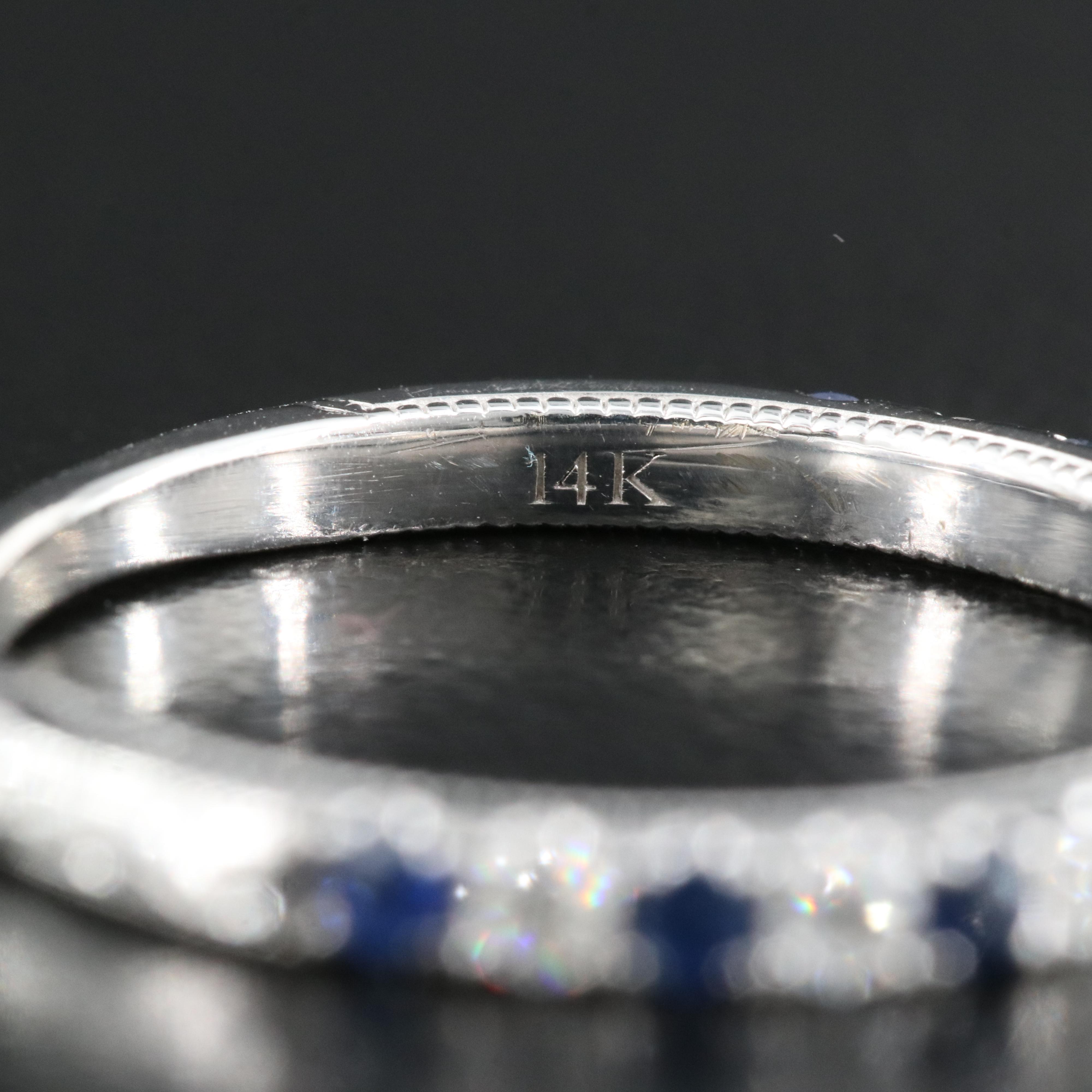 Neil Lane 14K Sapphire and Diamond Ring