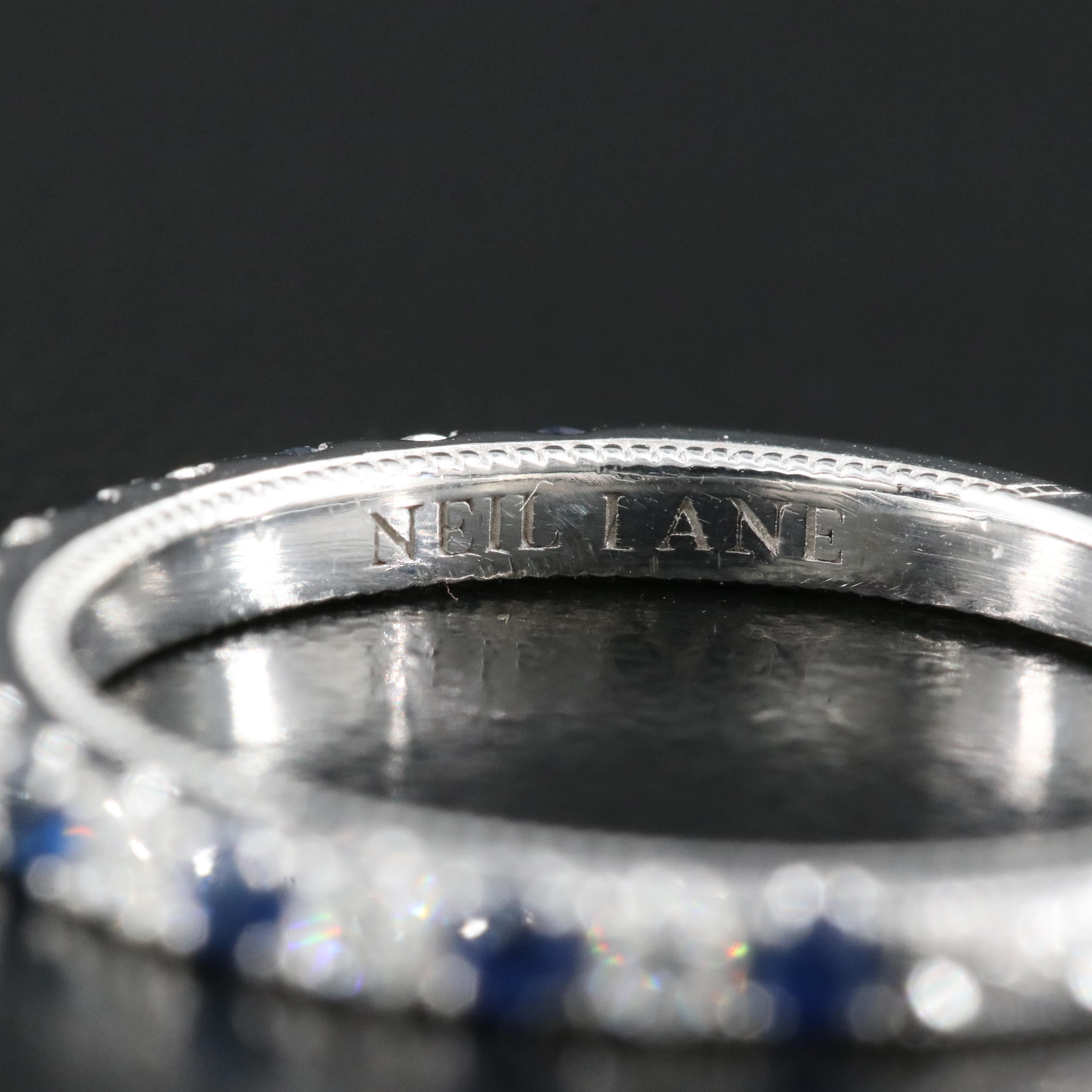 Neil Lane 14K Sapphire and Diamond Ring