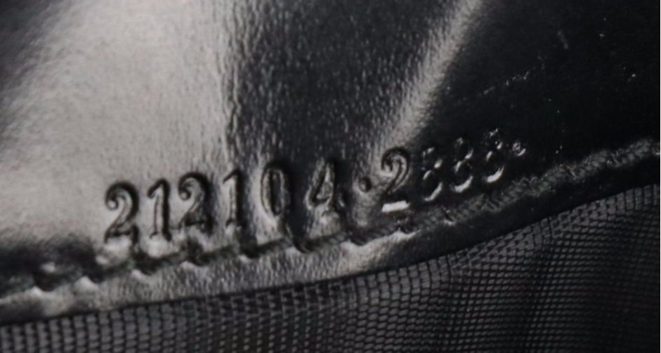 Gucci GG Charm Continental Wallet in Black GG Imprime Coated Canvas with Box