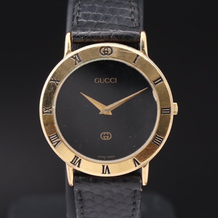 Gucci Gold-Plated Wristwatch