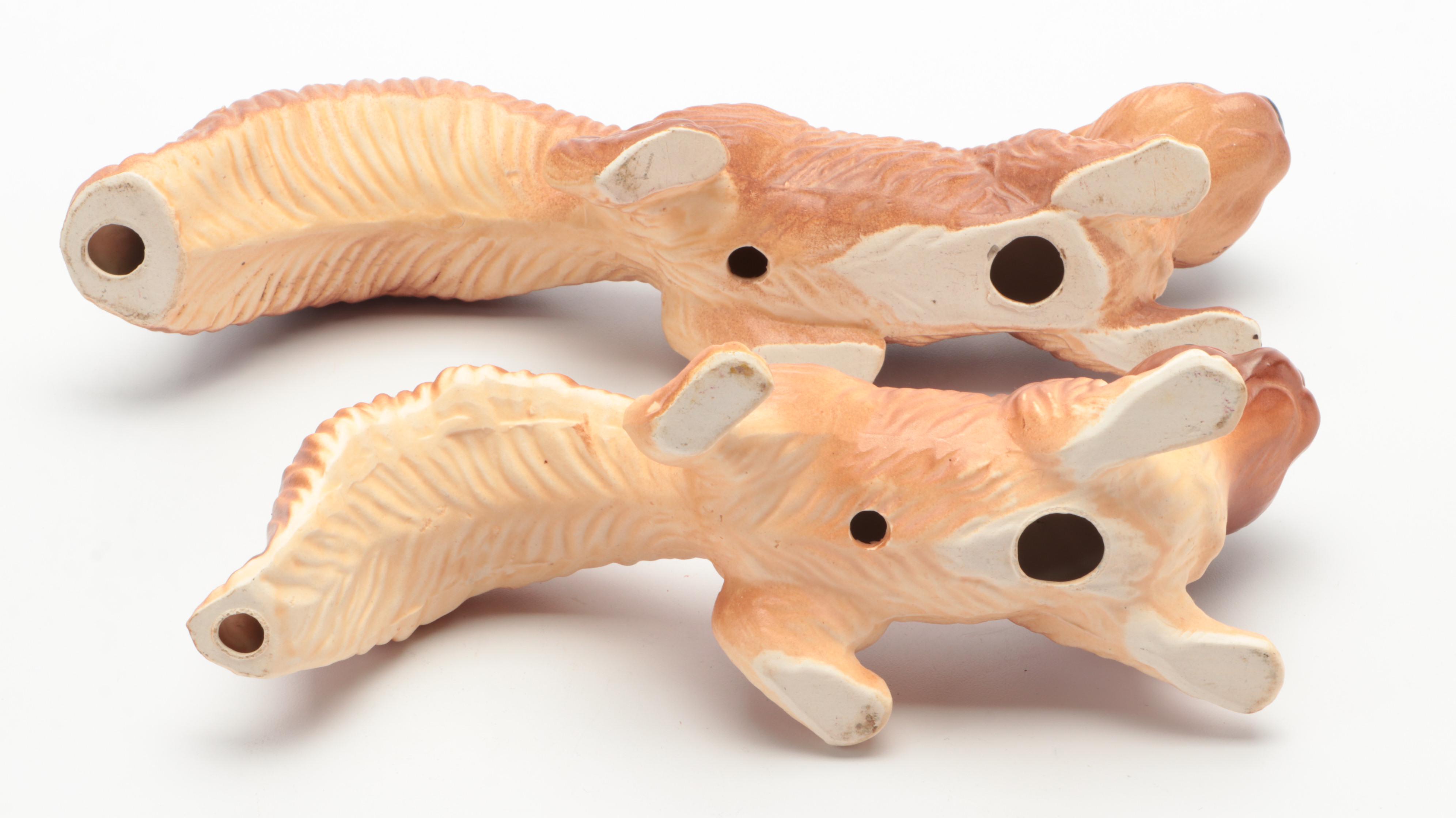 Matte Glaze Ceramic Farm and Wild Animal Figurines