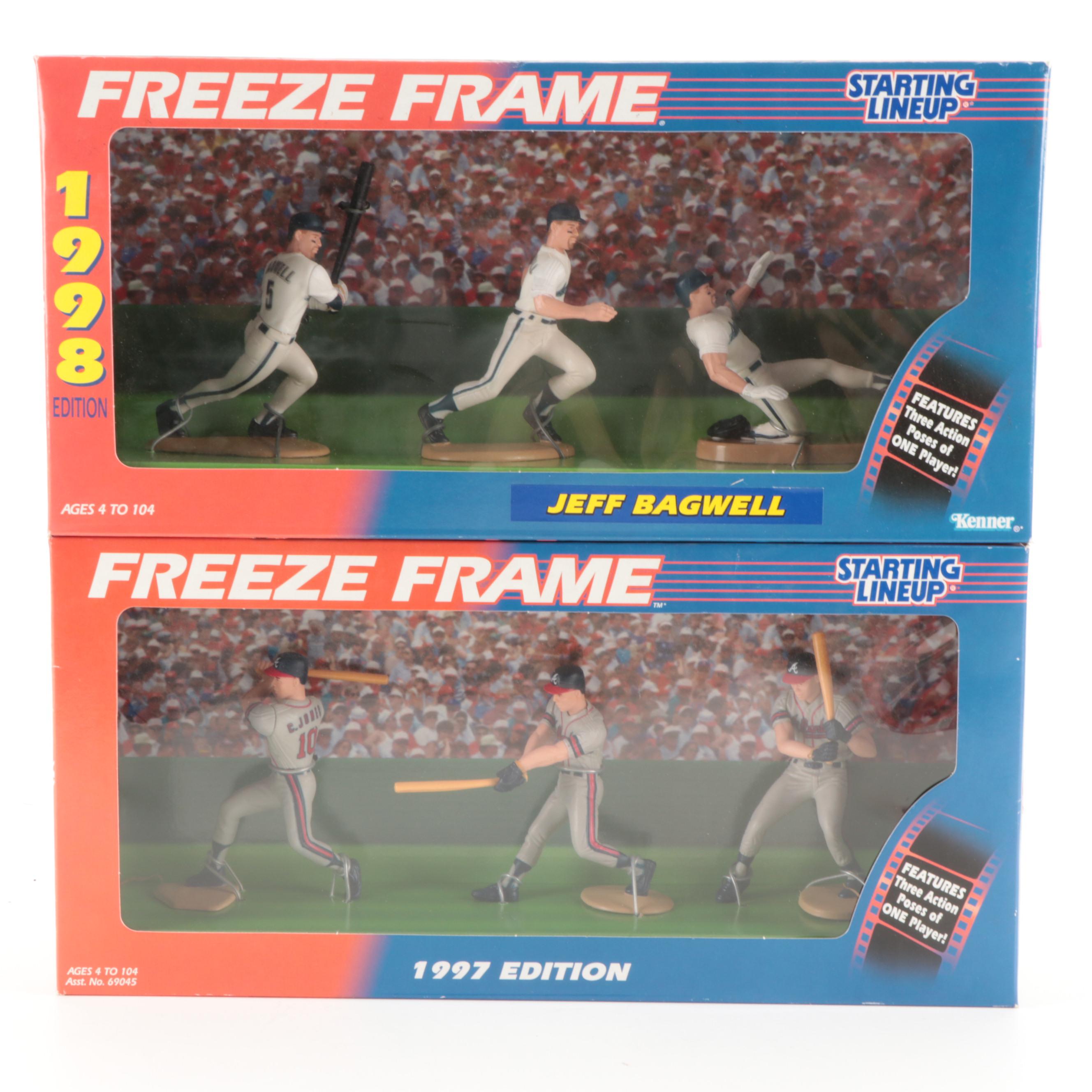 Kenner Starting Lineup Freeze Frame Bagwell, Others Baseball Figures, 1997–1998
