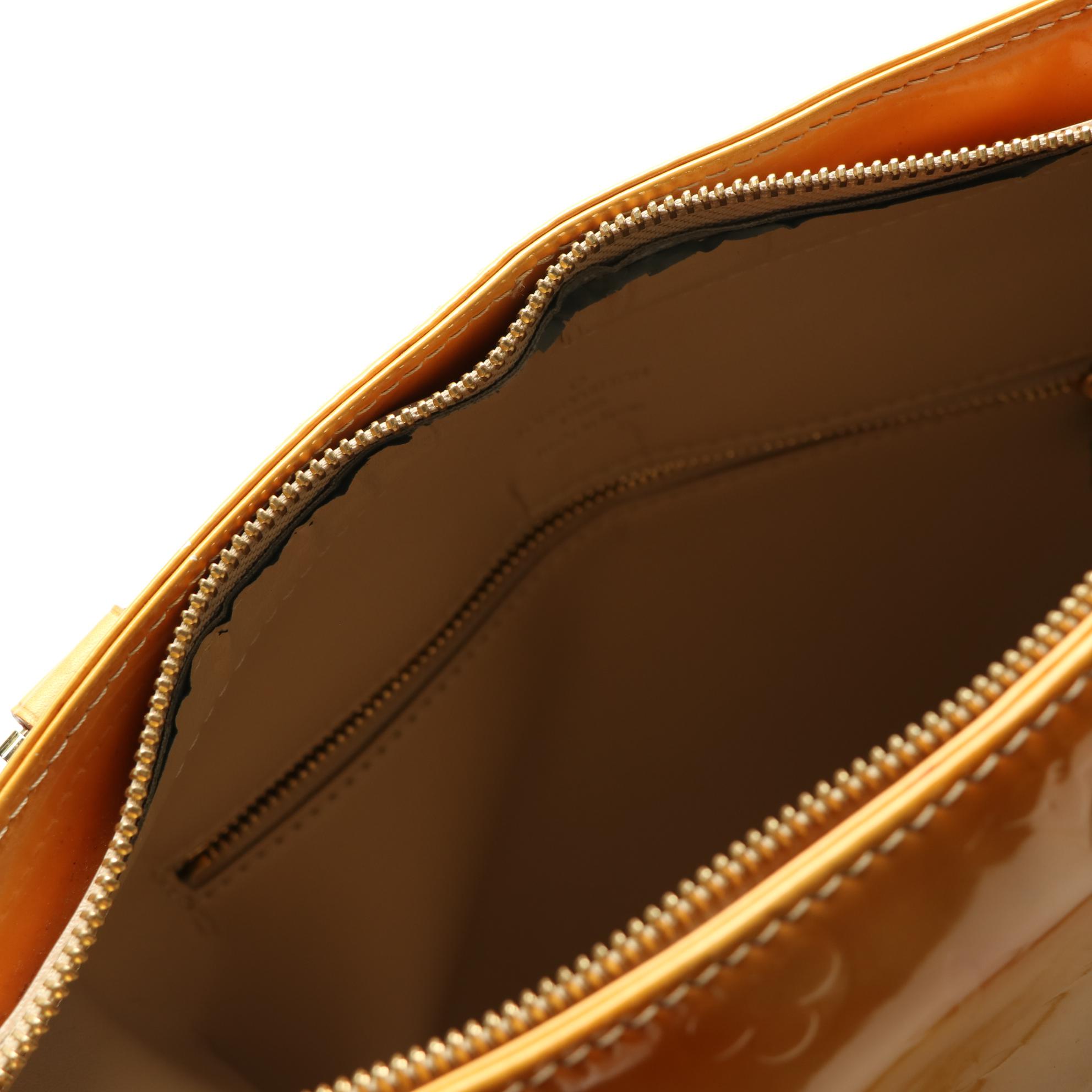 Louis Vuitton Houston Tote in Monogram Vernis and Vachetta Leather