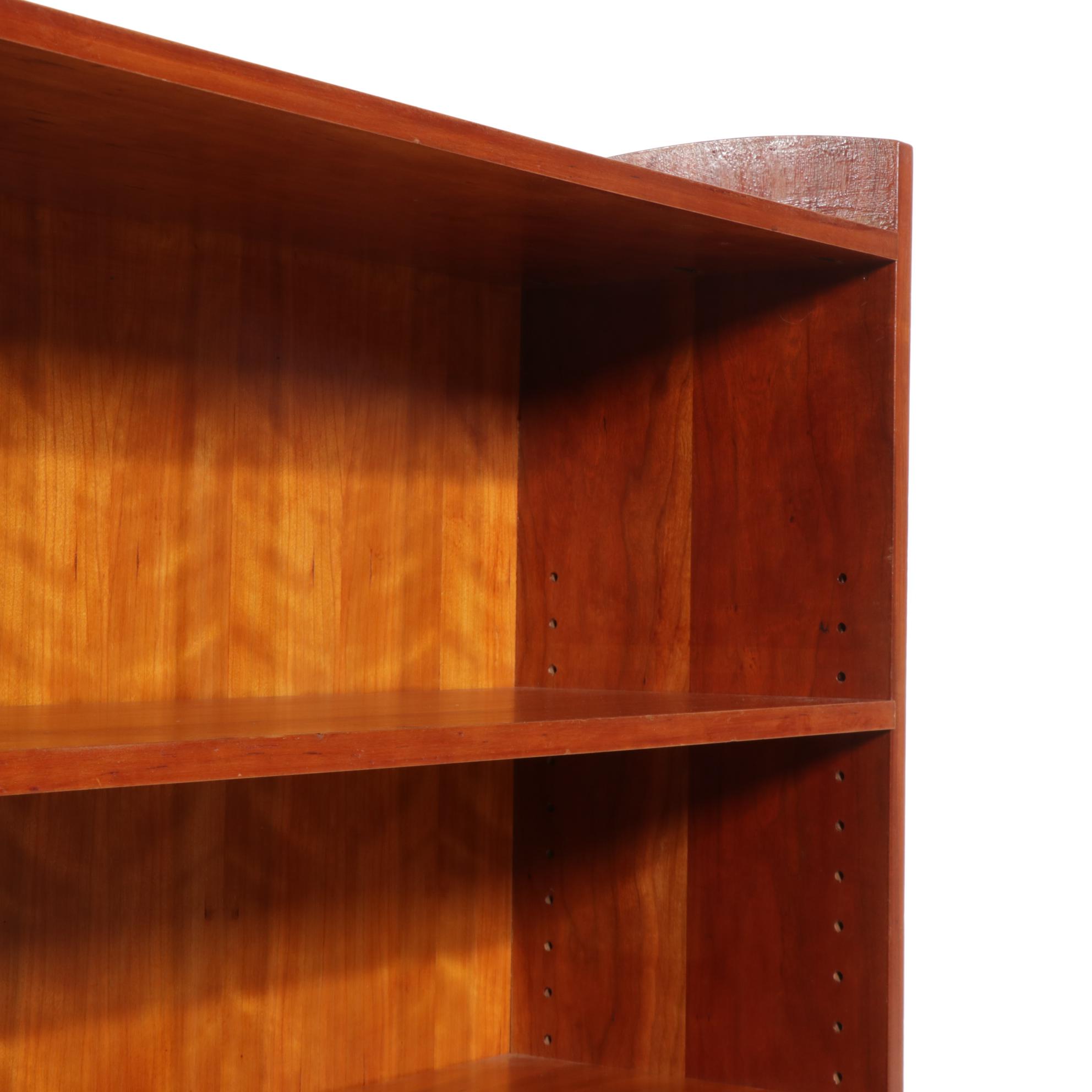 The Handcrafters Bench Made Hardwood Bookcase, 21st Century