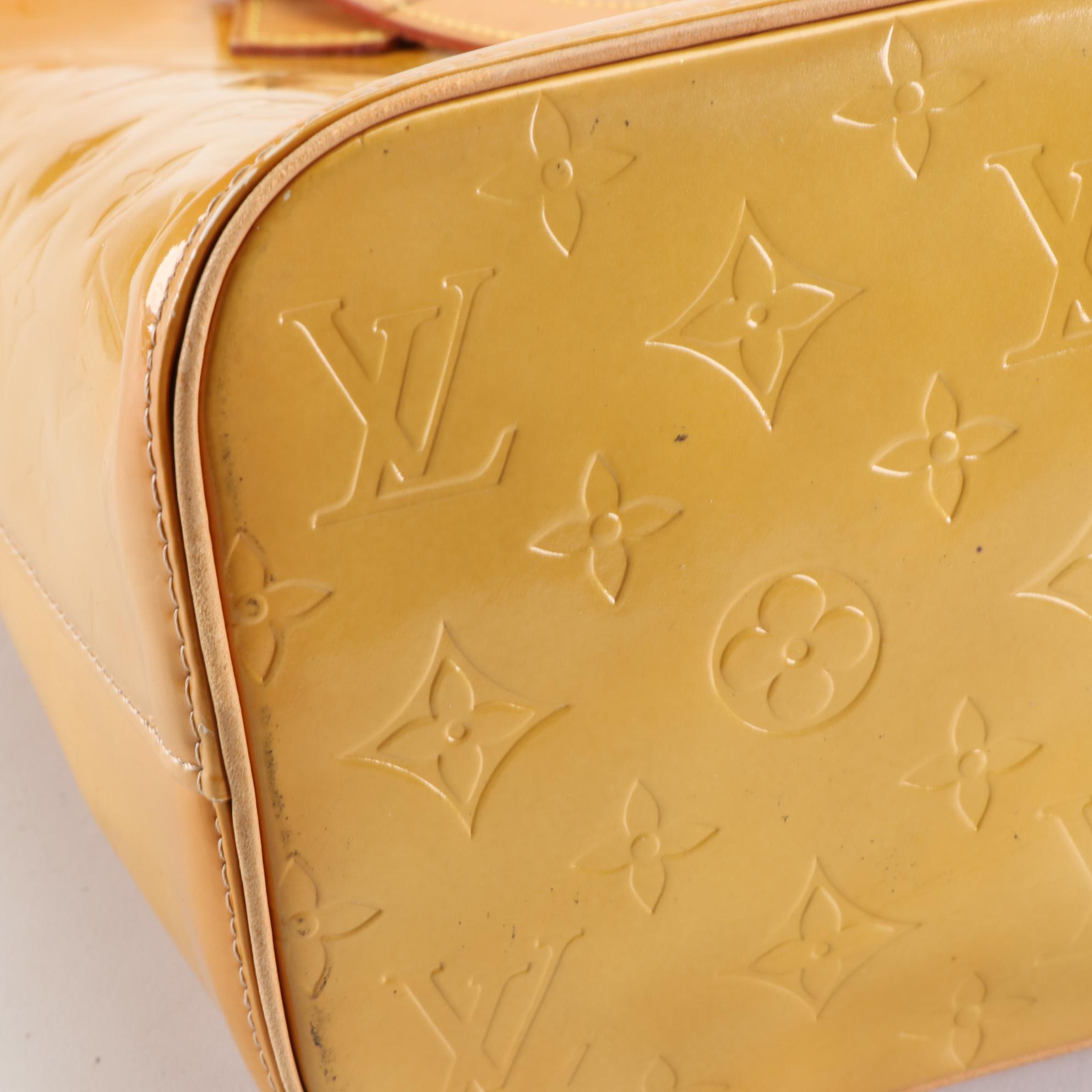 Louis Vuitton Houston Tote in Monogram Vernis and Vachetta Leather