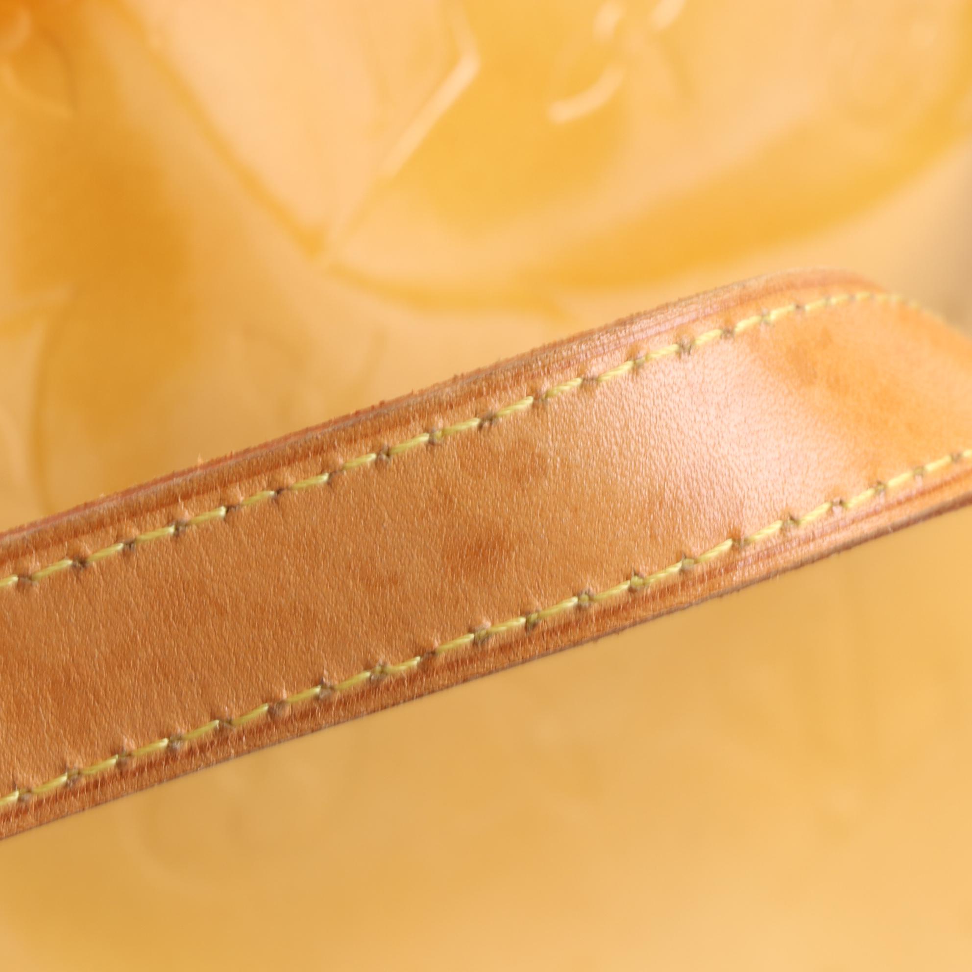 Louis Vuitton Houston Tote in Monogram Vernis and Vachetta Leather