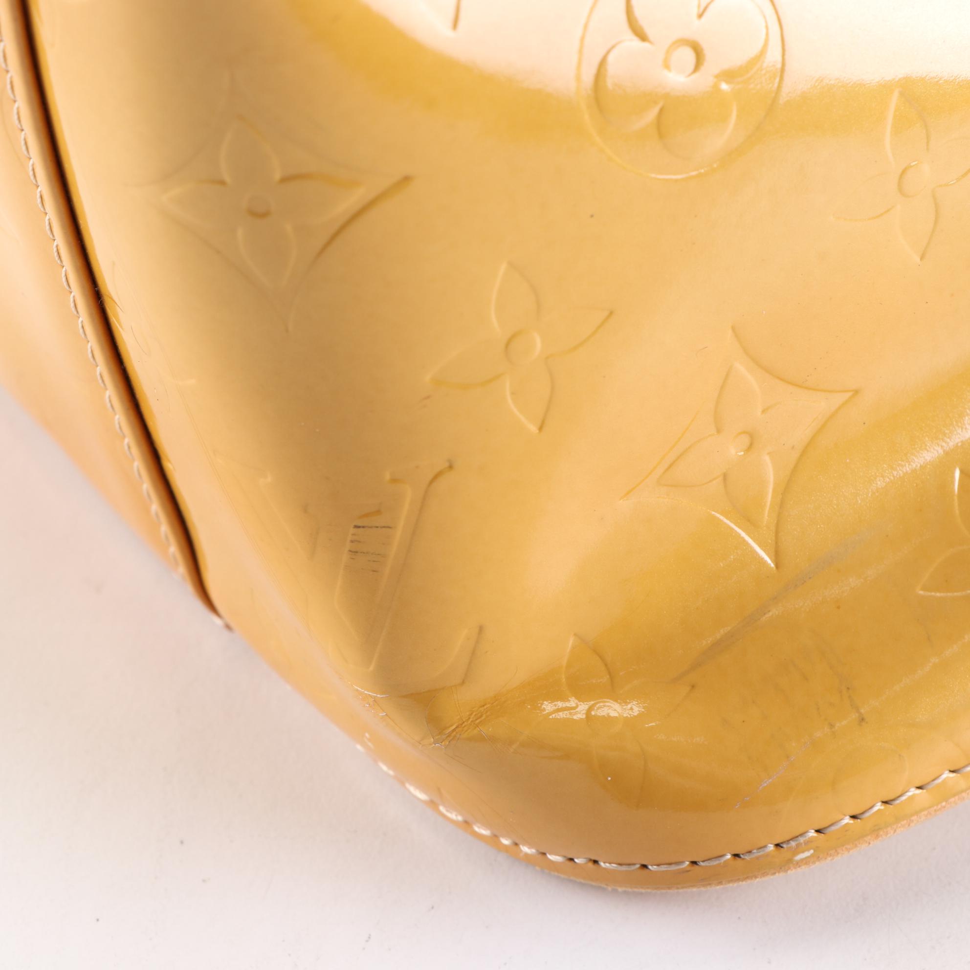 Louis Vuitton Houston Tote in Monogram Vernis and Vachetta Leather