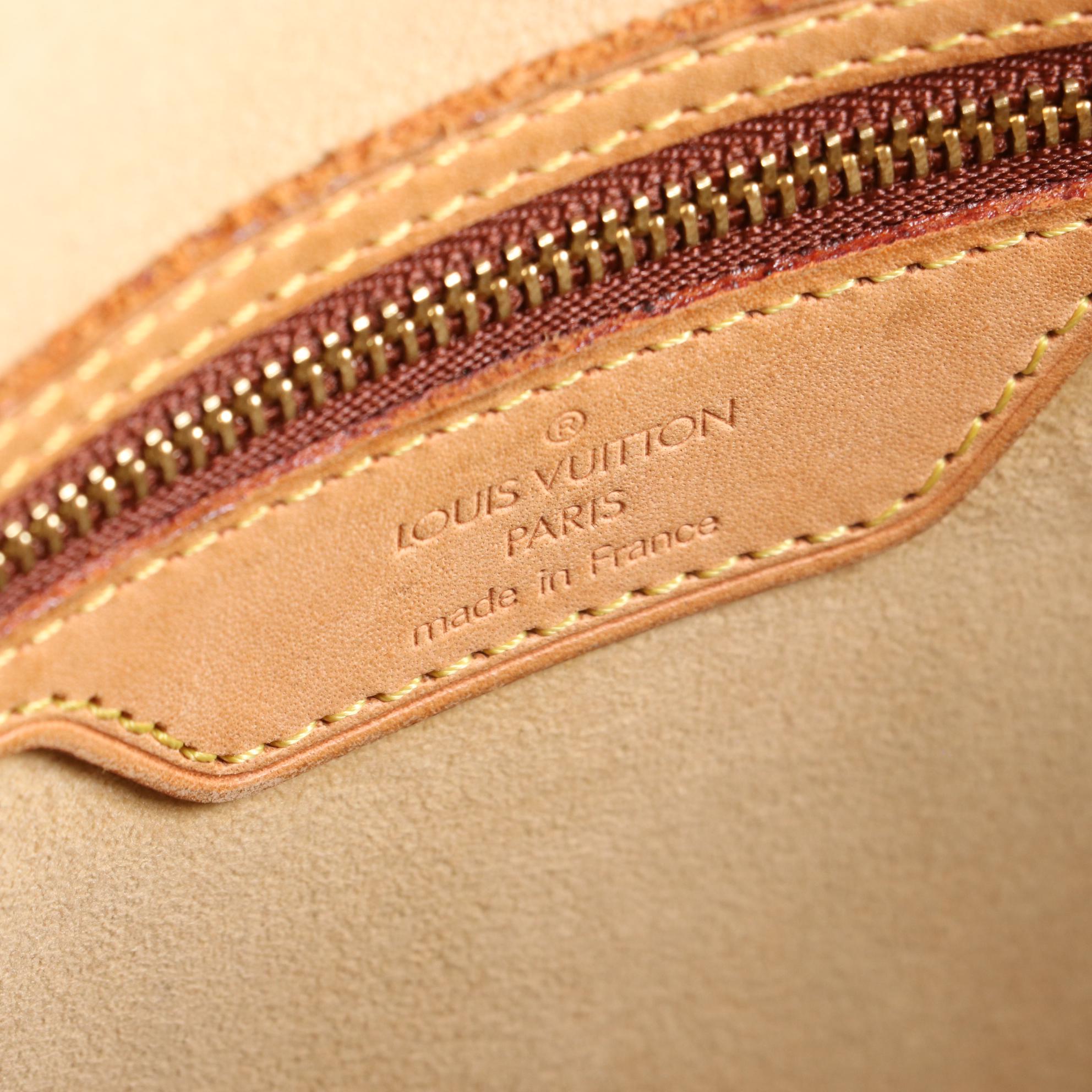 Louis Vuitton Babylone Tote in Monogram Canvas and Vachetta Leather