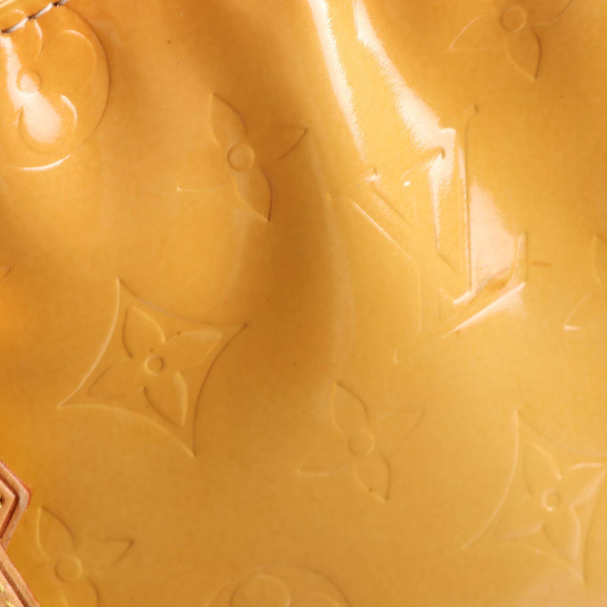 Louis Vuitton Houston Tote in Monogram Vernis and Vachetta Leather