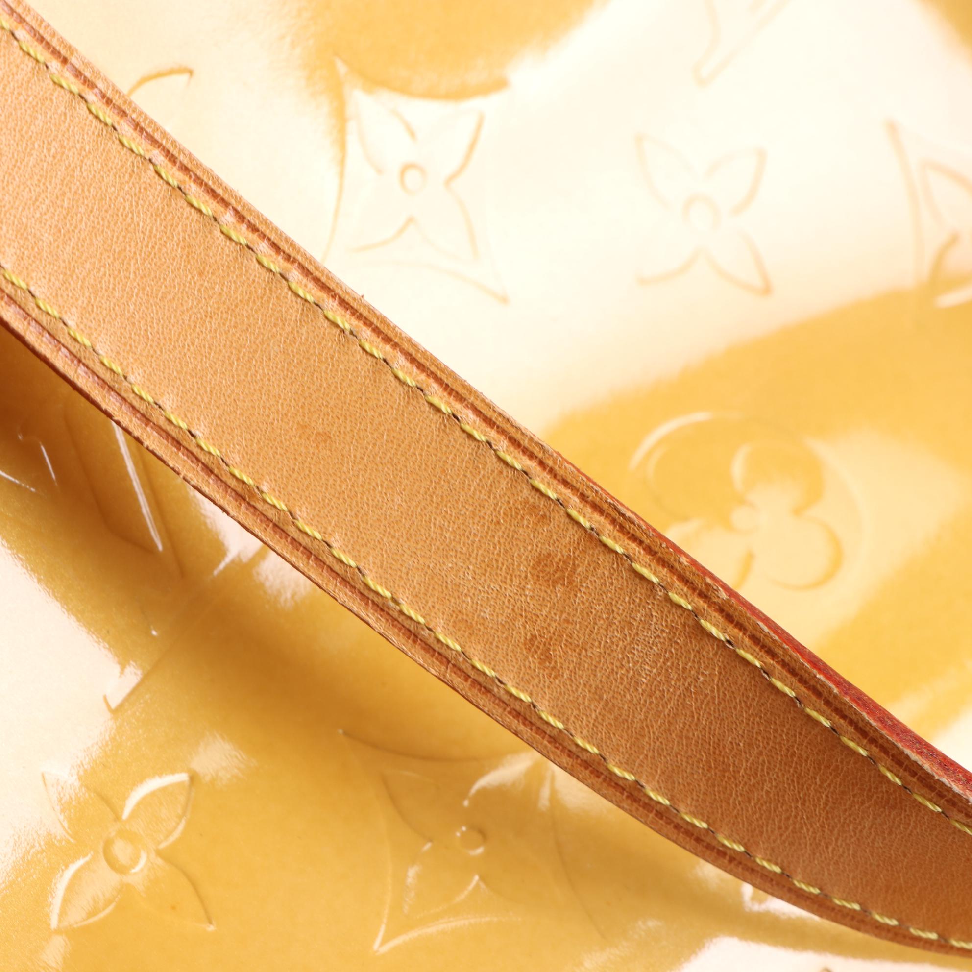 Louis Vuitton Houston Tote in Monogram Vernis and Vachetta Leather