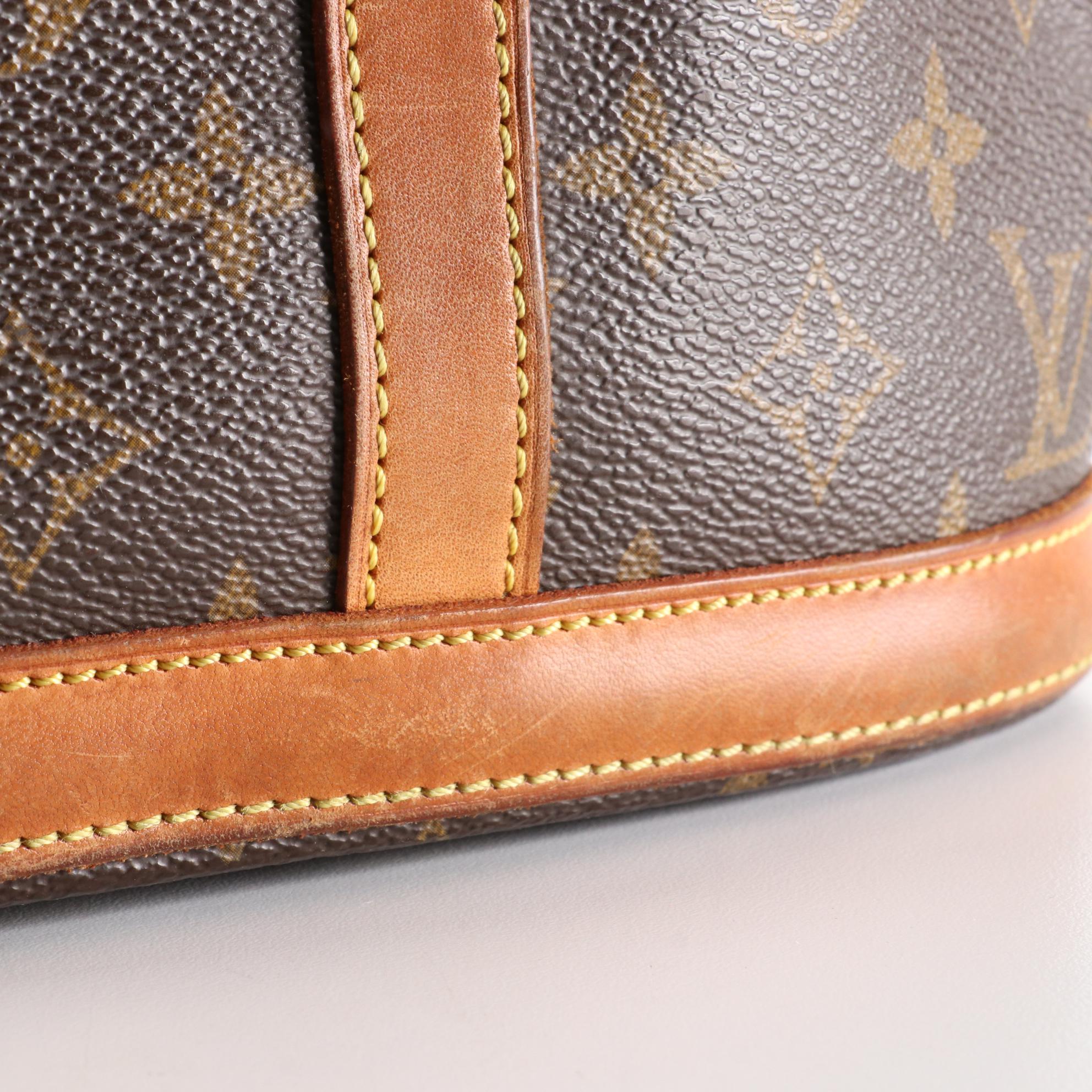 Louis Vuitton Babylone Tote in Monogram Canvas and Vachetta Leather