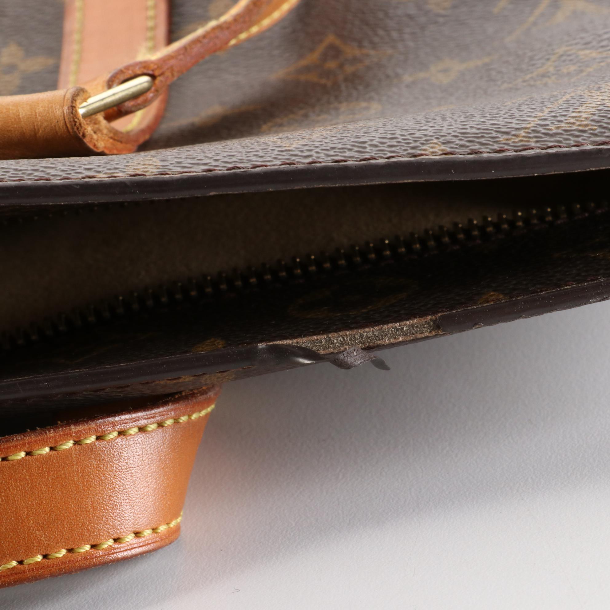 Louis Vuitton Babylone Tote in Monogram Canvas and Vachetta Leather