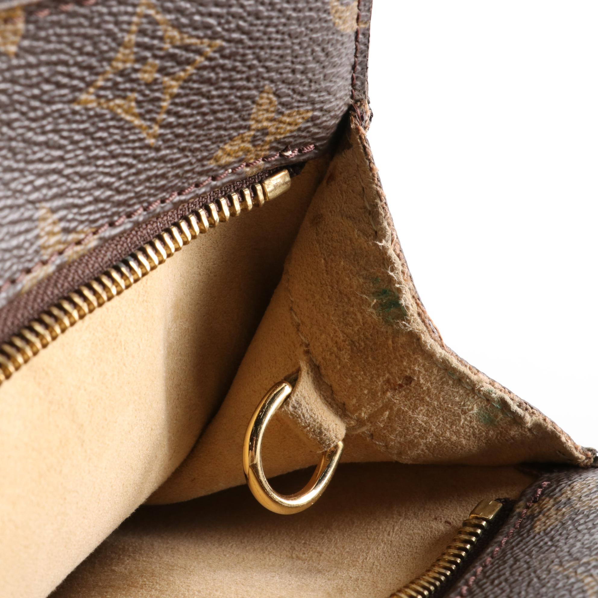 Louis Vuitton Babylone Tote in Monogram Canvas and Vachetta Leather