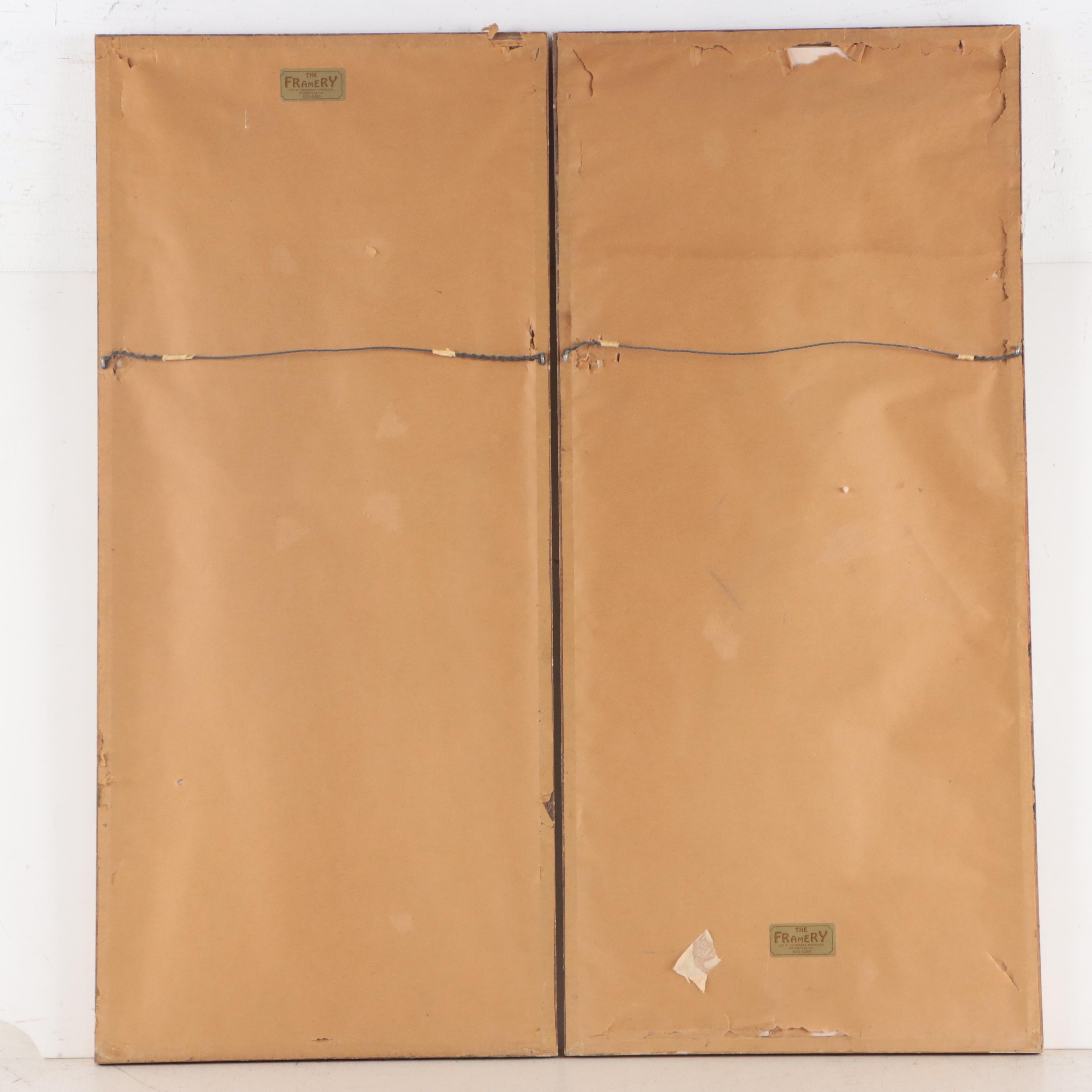 Soft Ground Etchings Including "Mist In The Morning," 1980