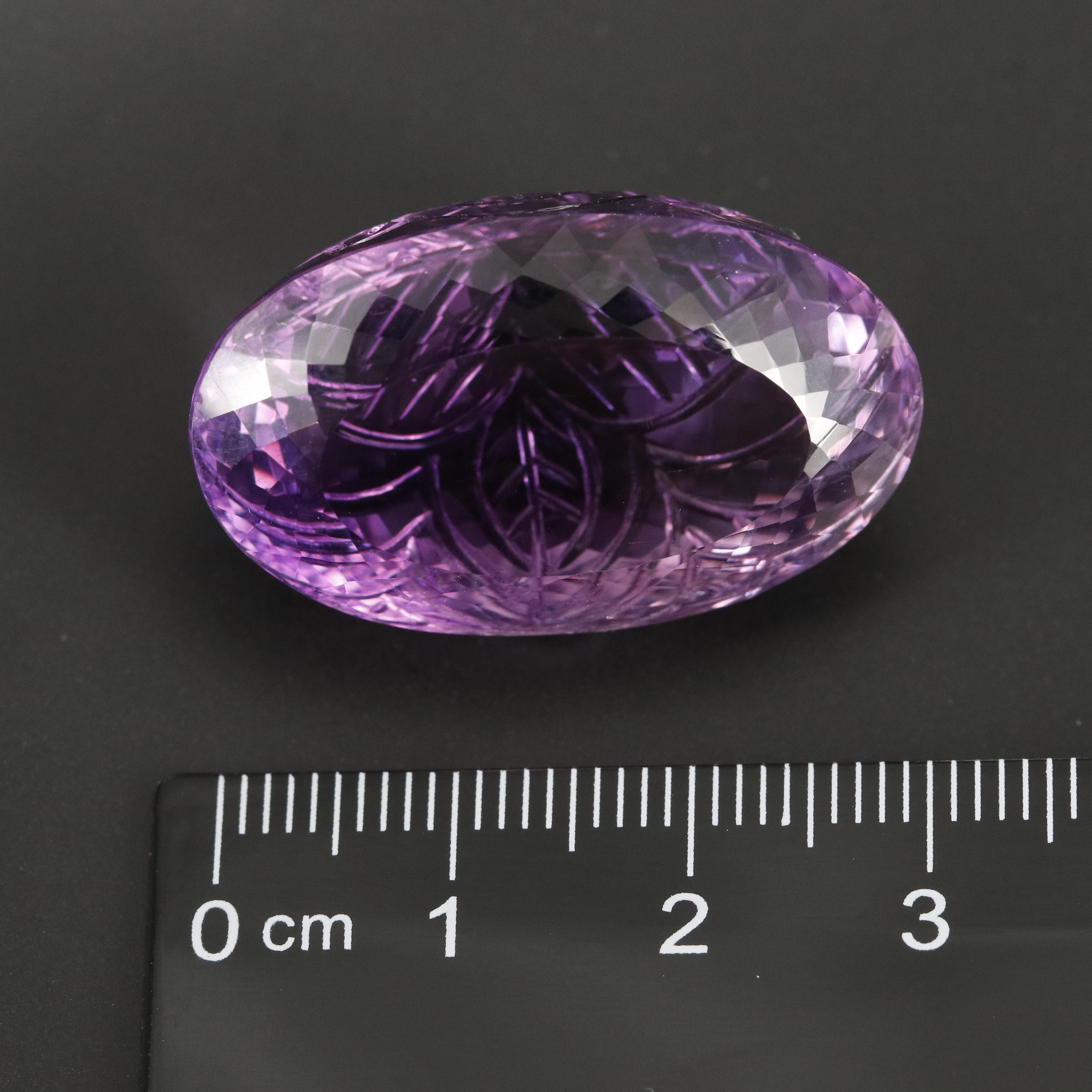 Loose 63.09 CT Amethyst