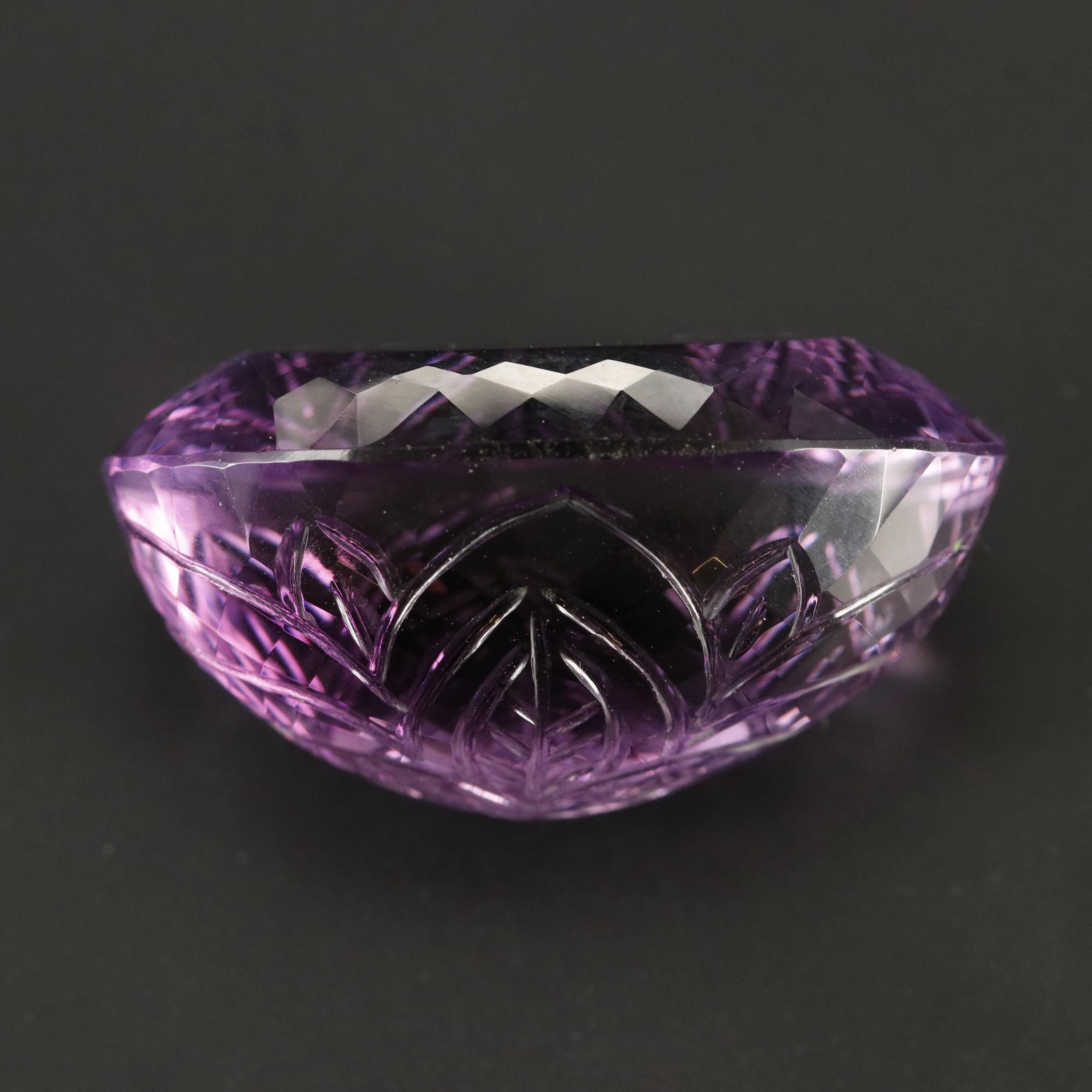 Loose 63.09 CT Amethyst