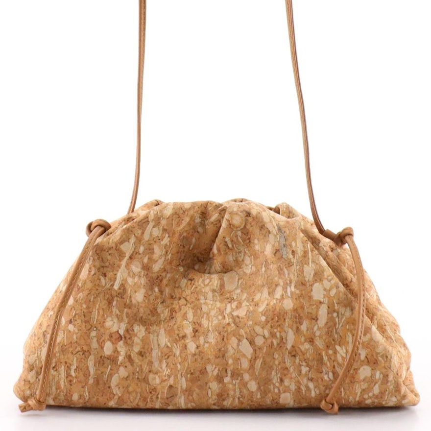 Bottega Veneta The Pouch Mini Crossbody Bag in Cork