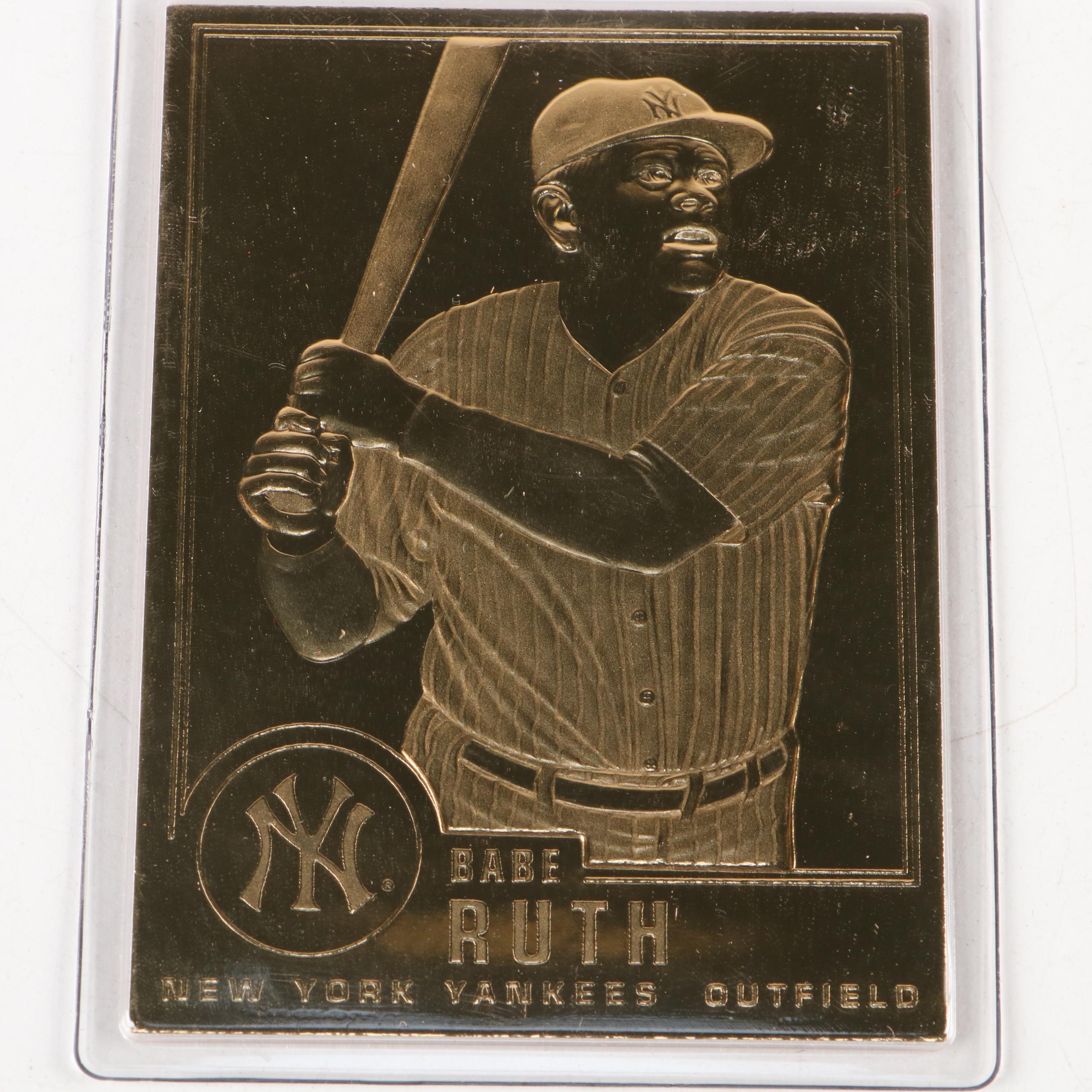 1996 New York Yankees World Champions Pinbacks with Babe Ruth Record and More