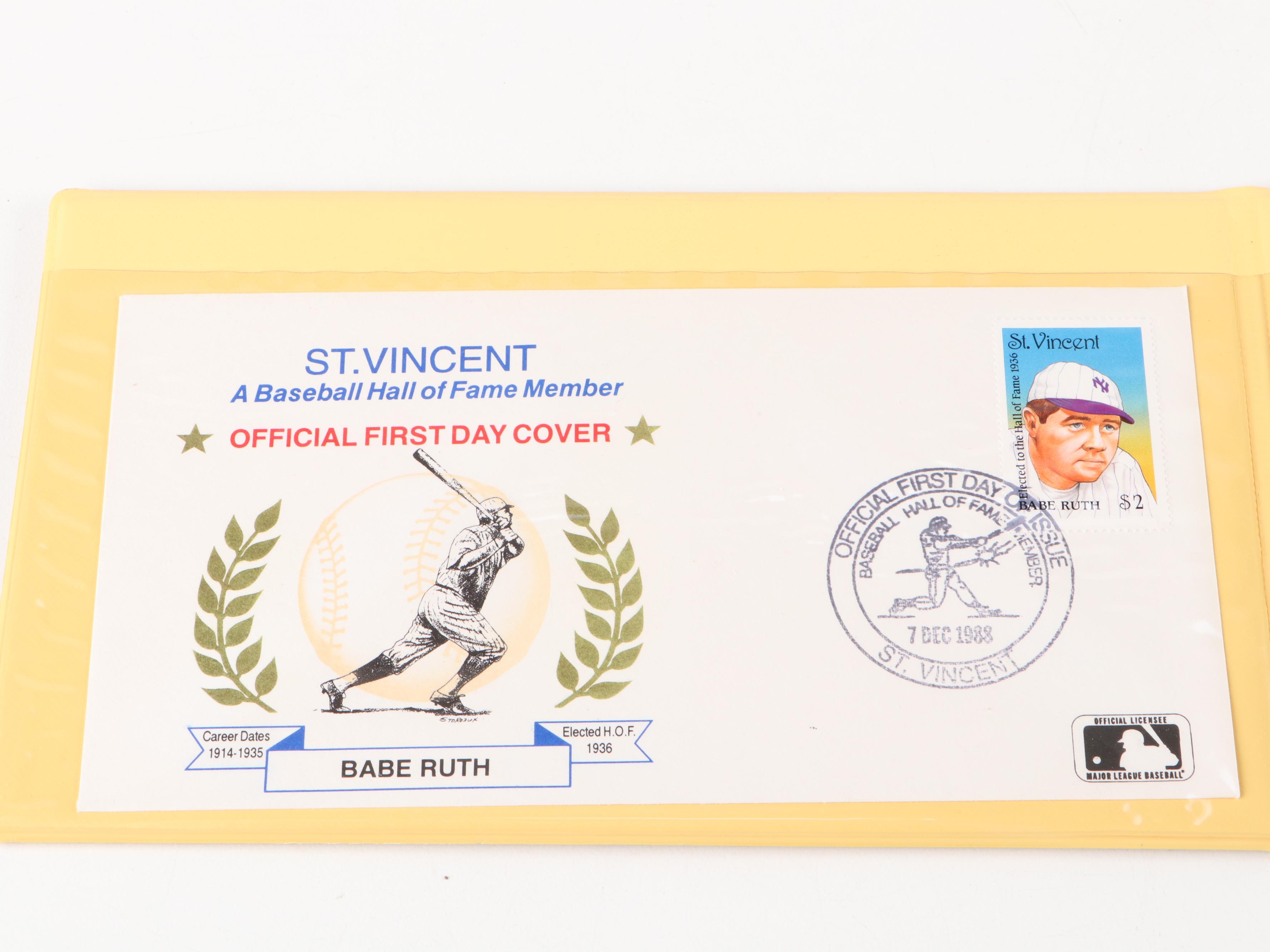 1996 New York Yankees World Champions Pinbacks with Babe Ruth Record and More