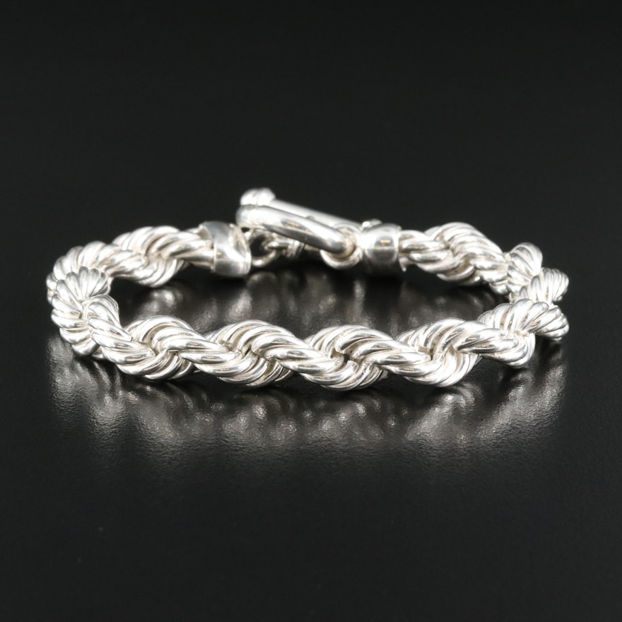 950 Silver Rope Bracelet