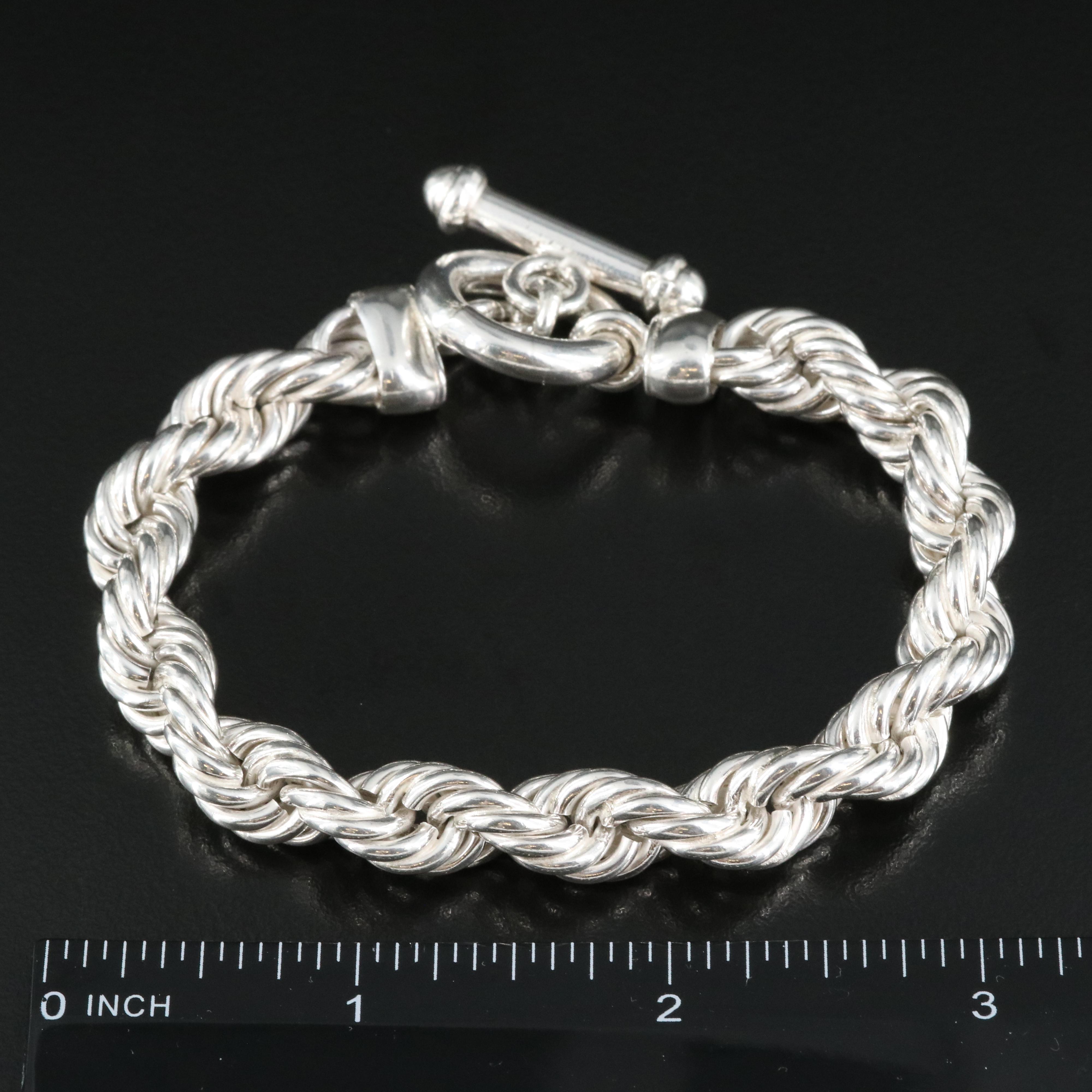 950 Silver Rope Bracelet