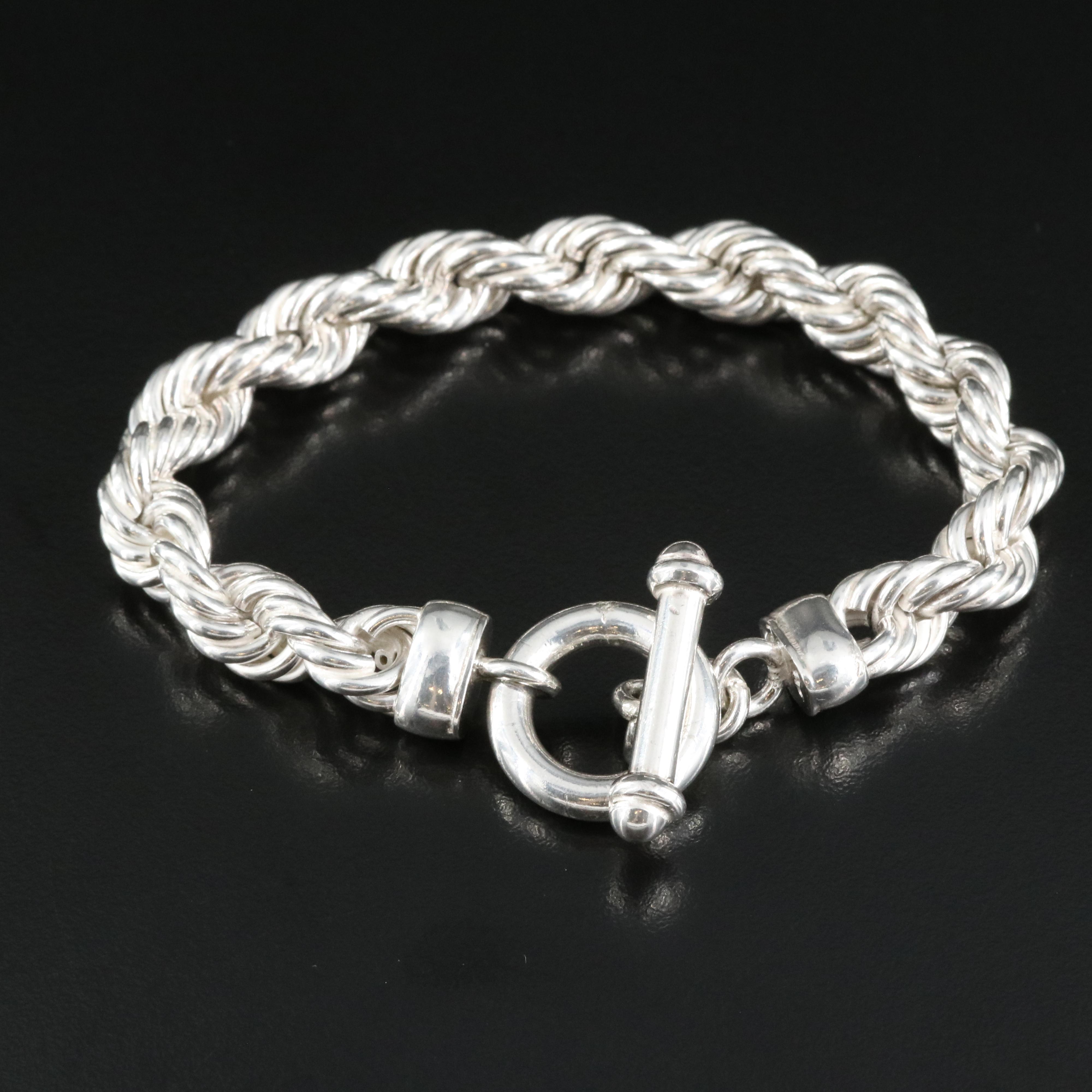 950 Silver Rope Bracelet