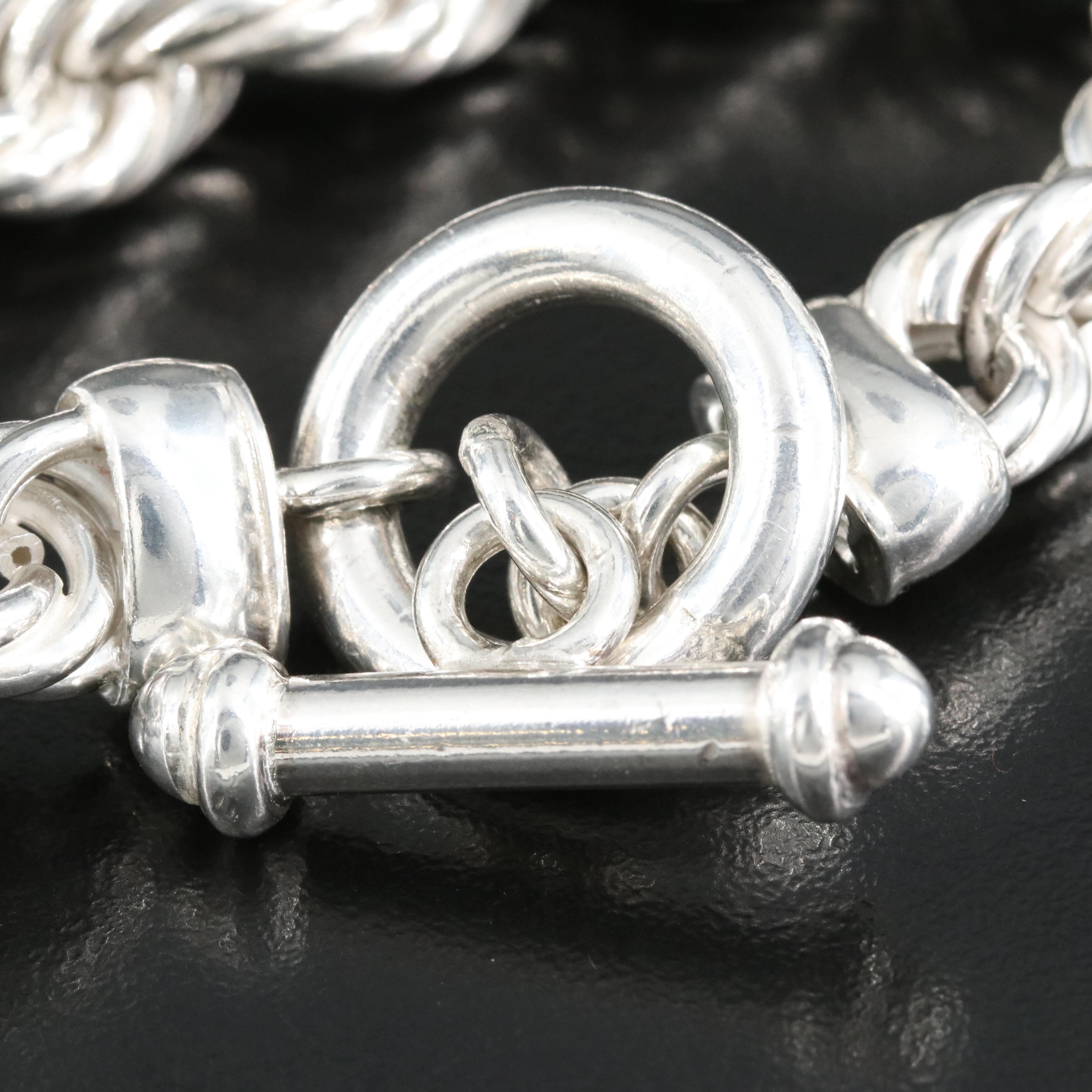 950 Silver Rope Bracelet