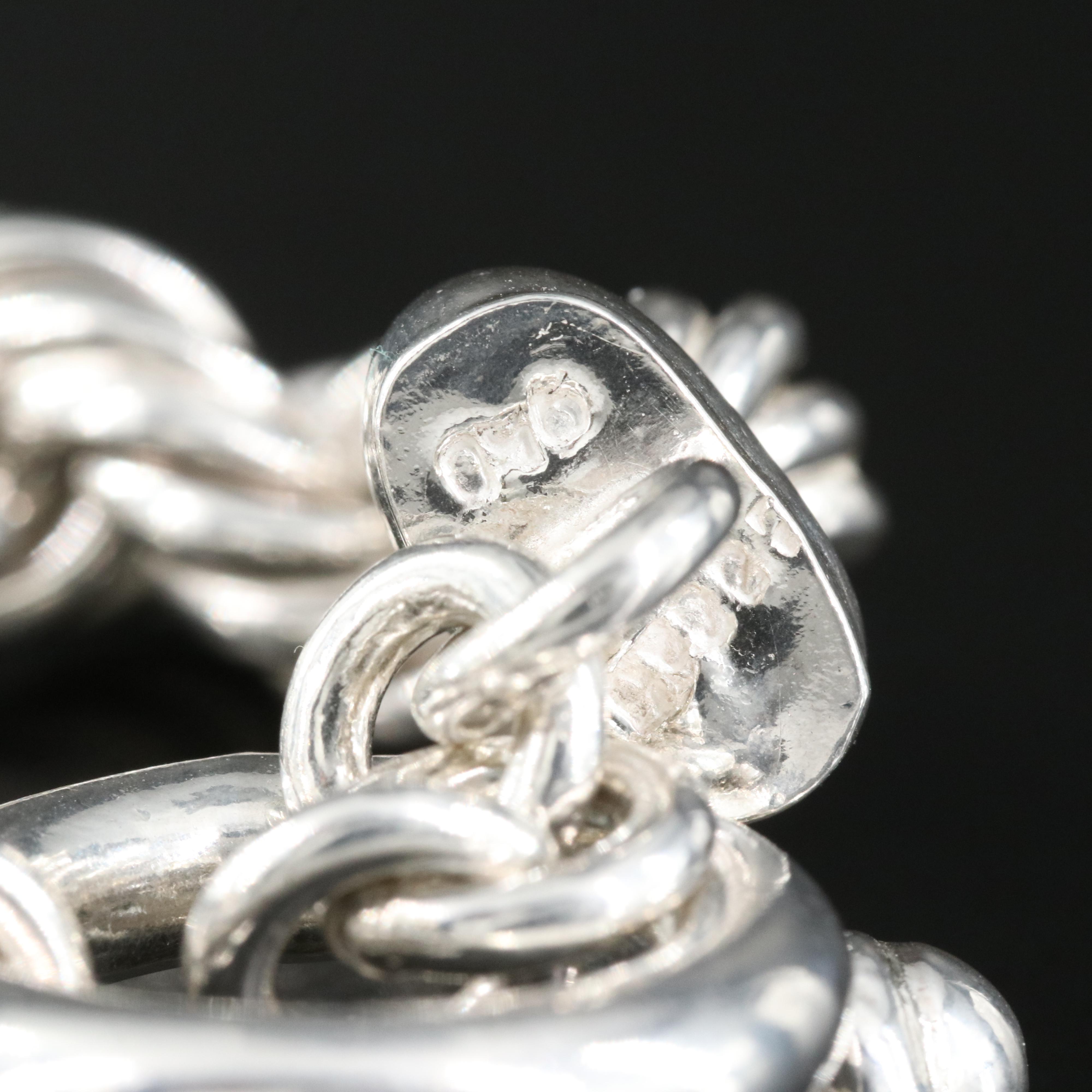 950 Silver Rope Bracelet