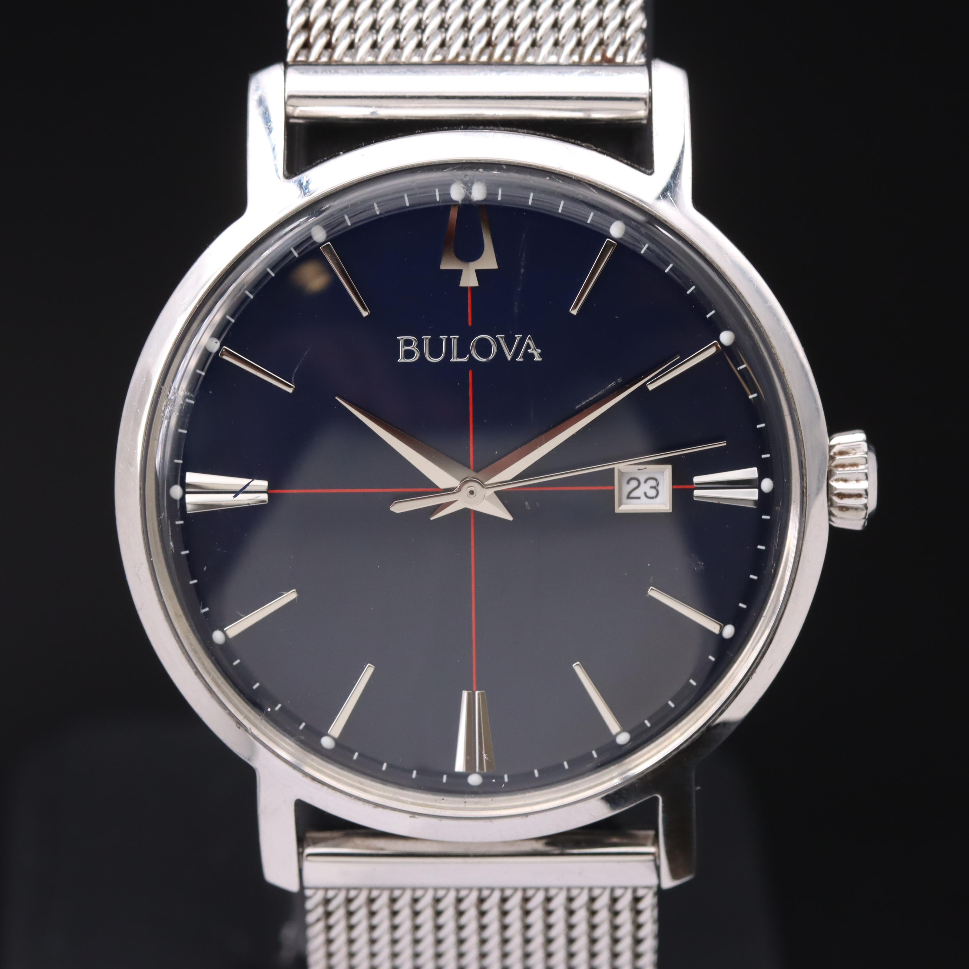 Bulova Quartz Date Watch