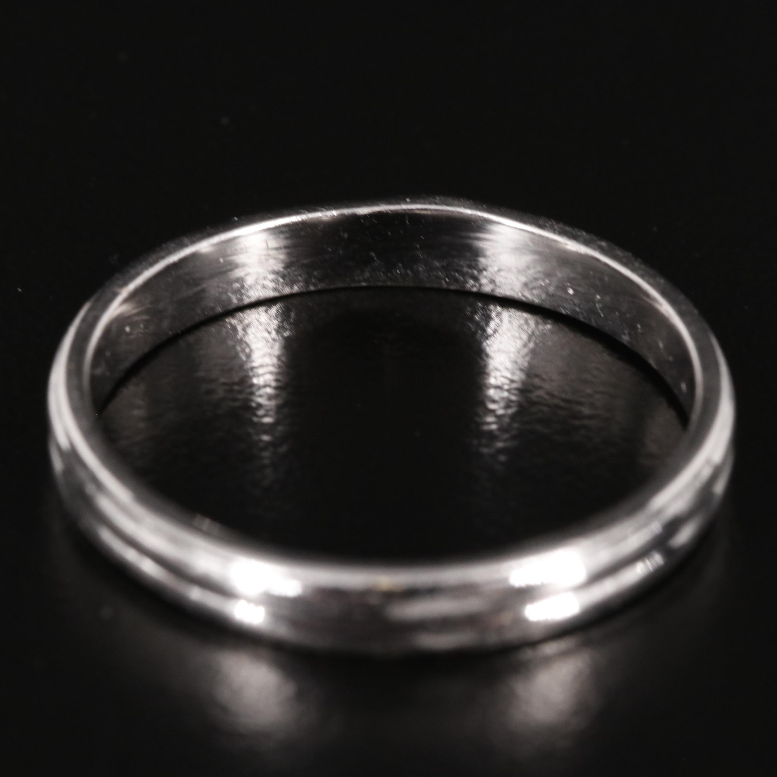 Sterling Ribbed Band