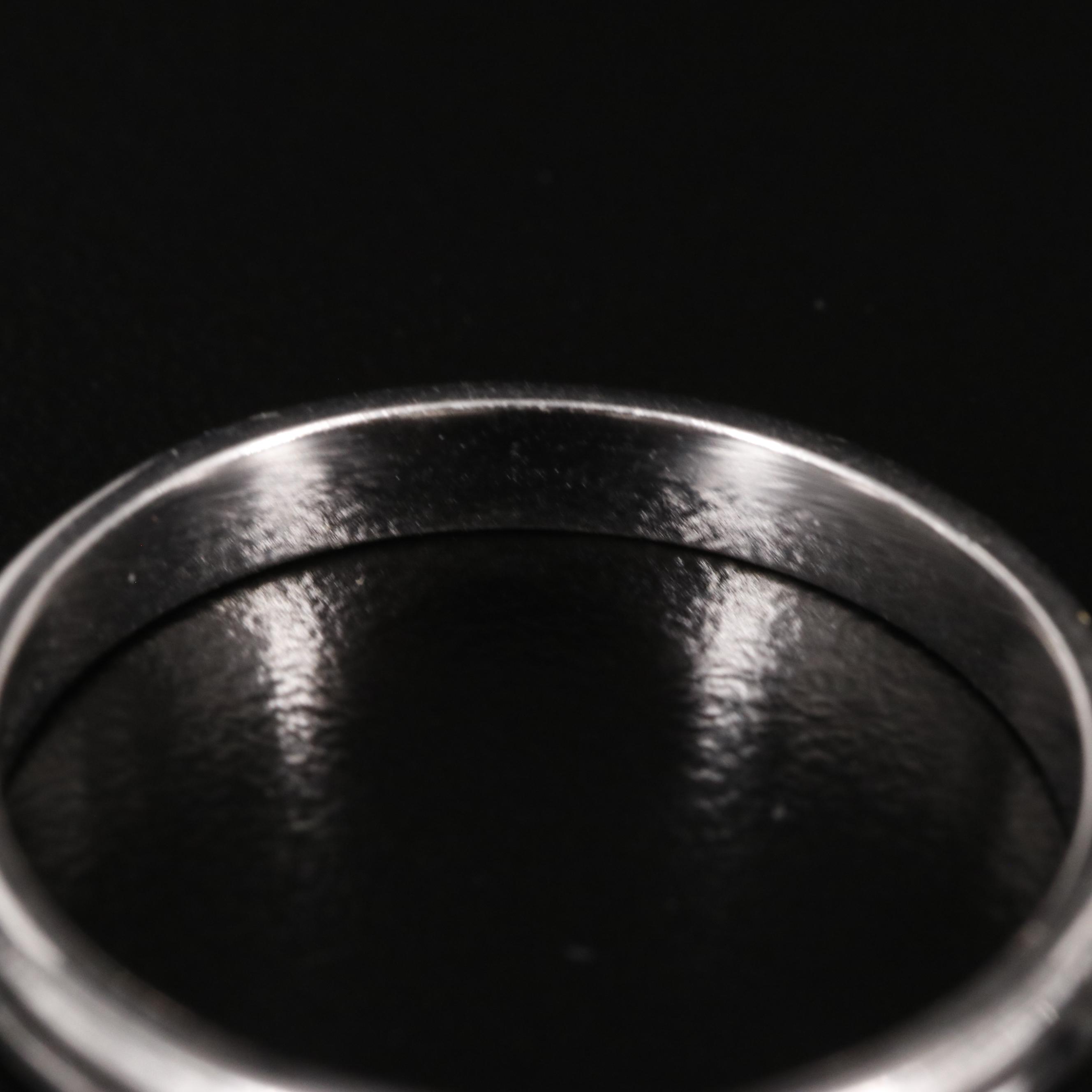 Sterling Ribbed Band