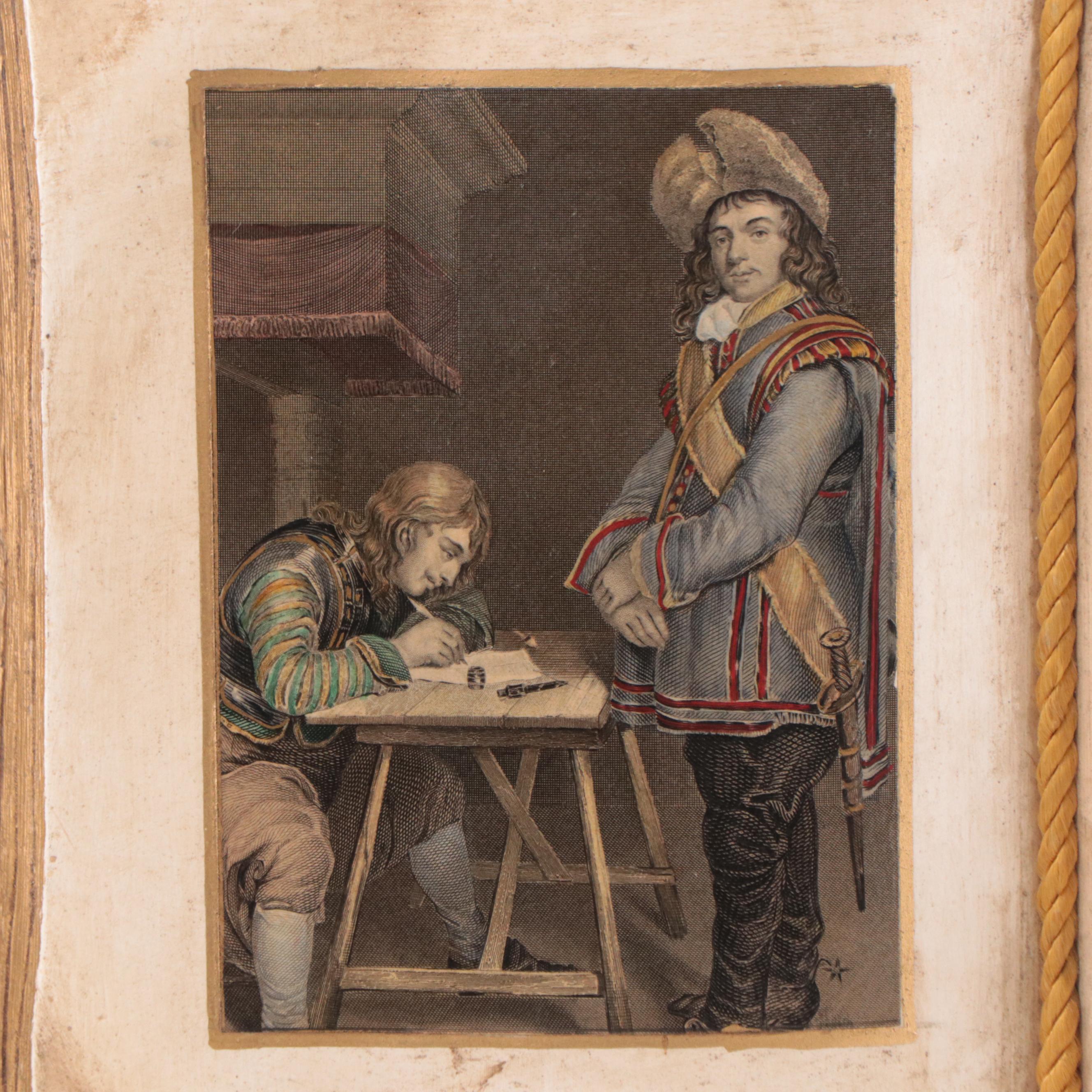 Sungott Art Studios Carved Wood Book With Engraving