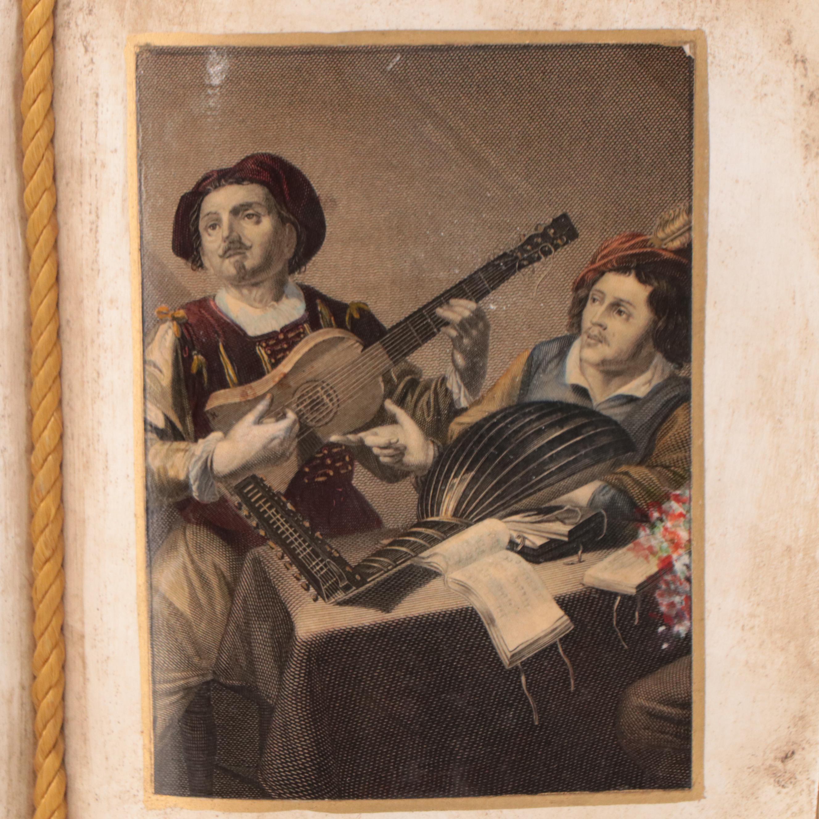 Sungott Art Studios Carved Wood Book With Engraving