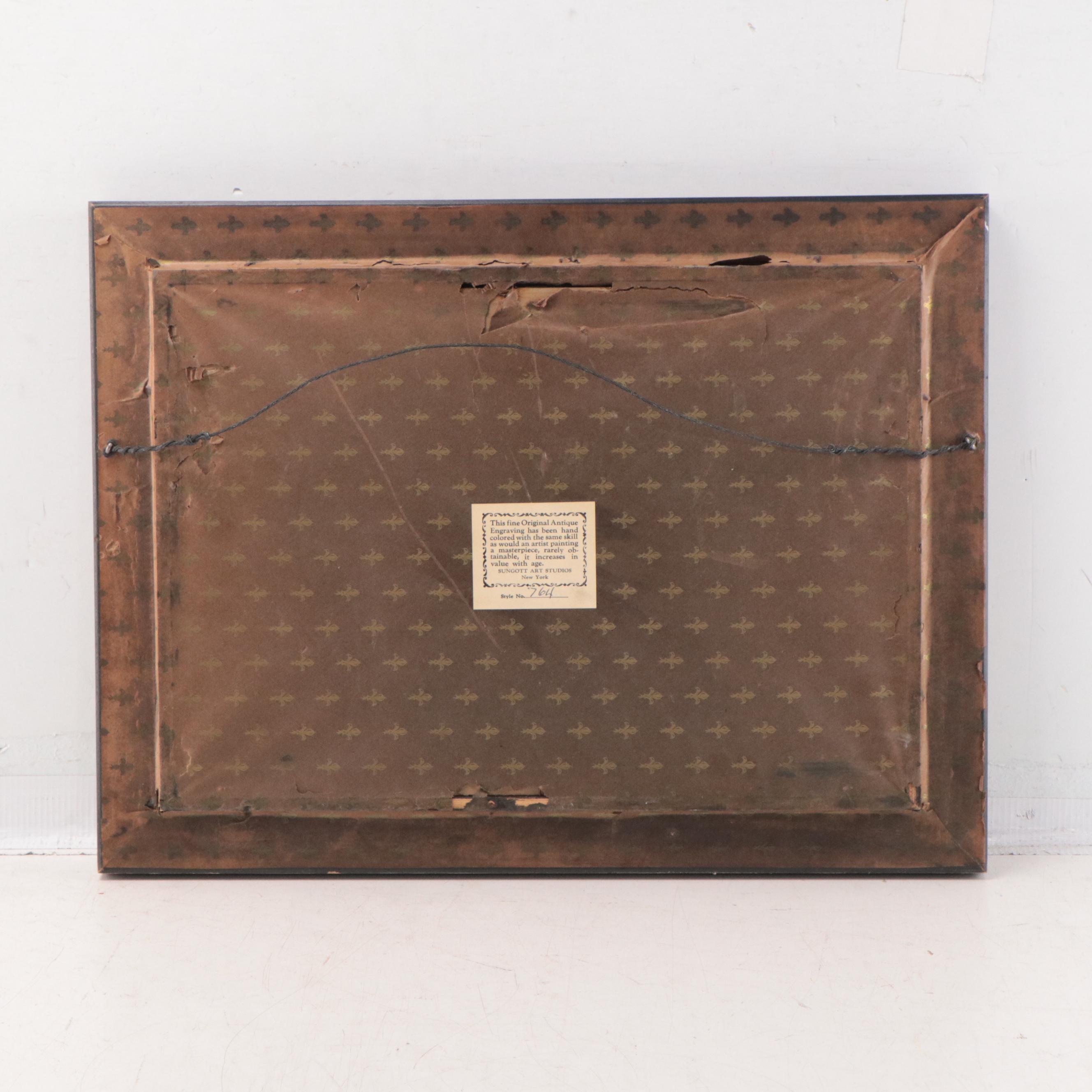 Sungott Art Studios Carved Wood Book With Engraving