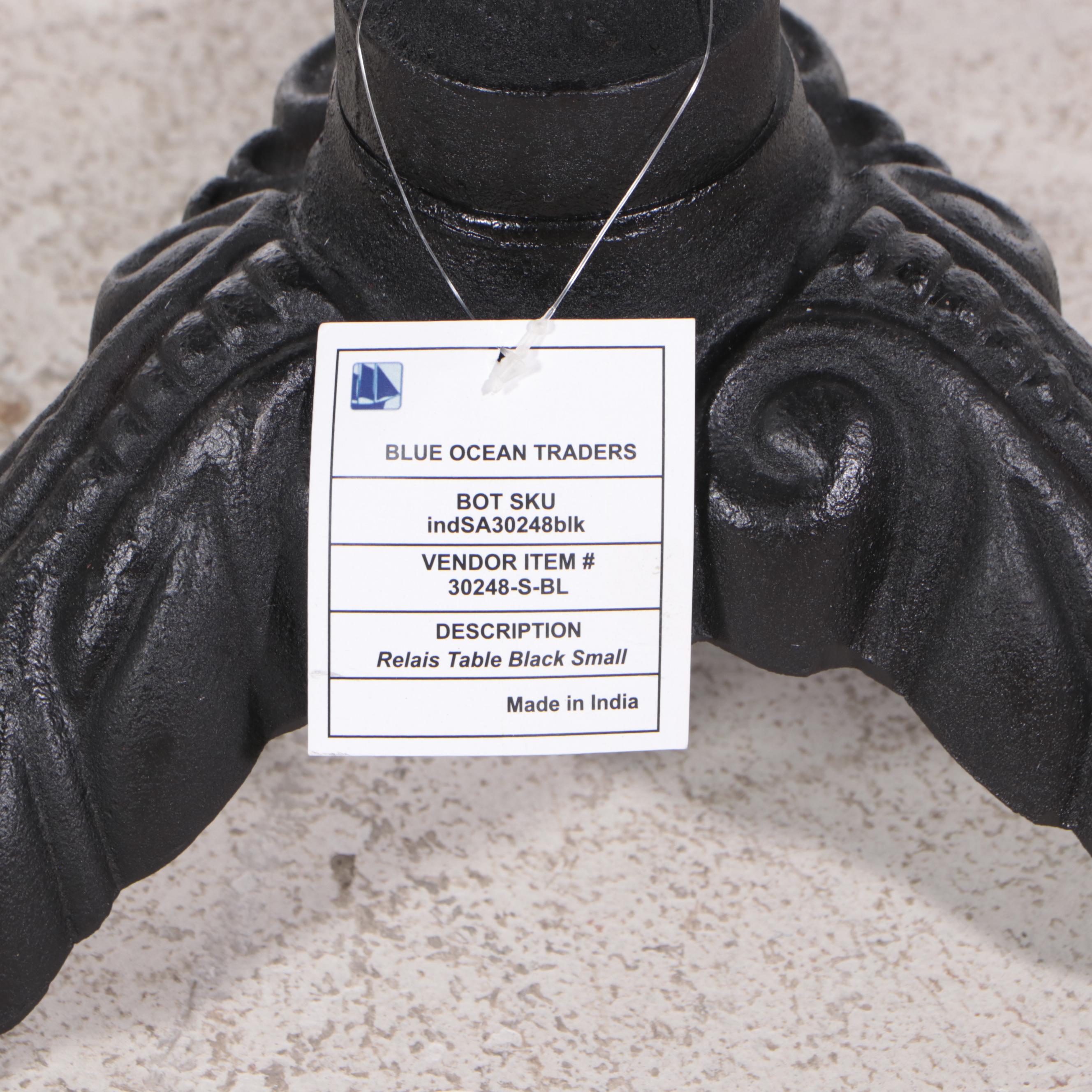 Blue Ocean Traders Relais Pedestal Bistro Table