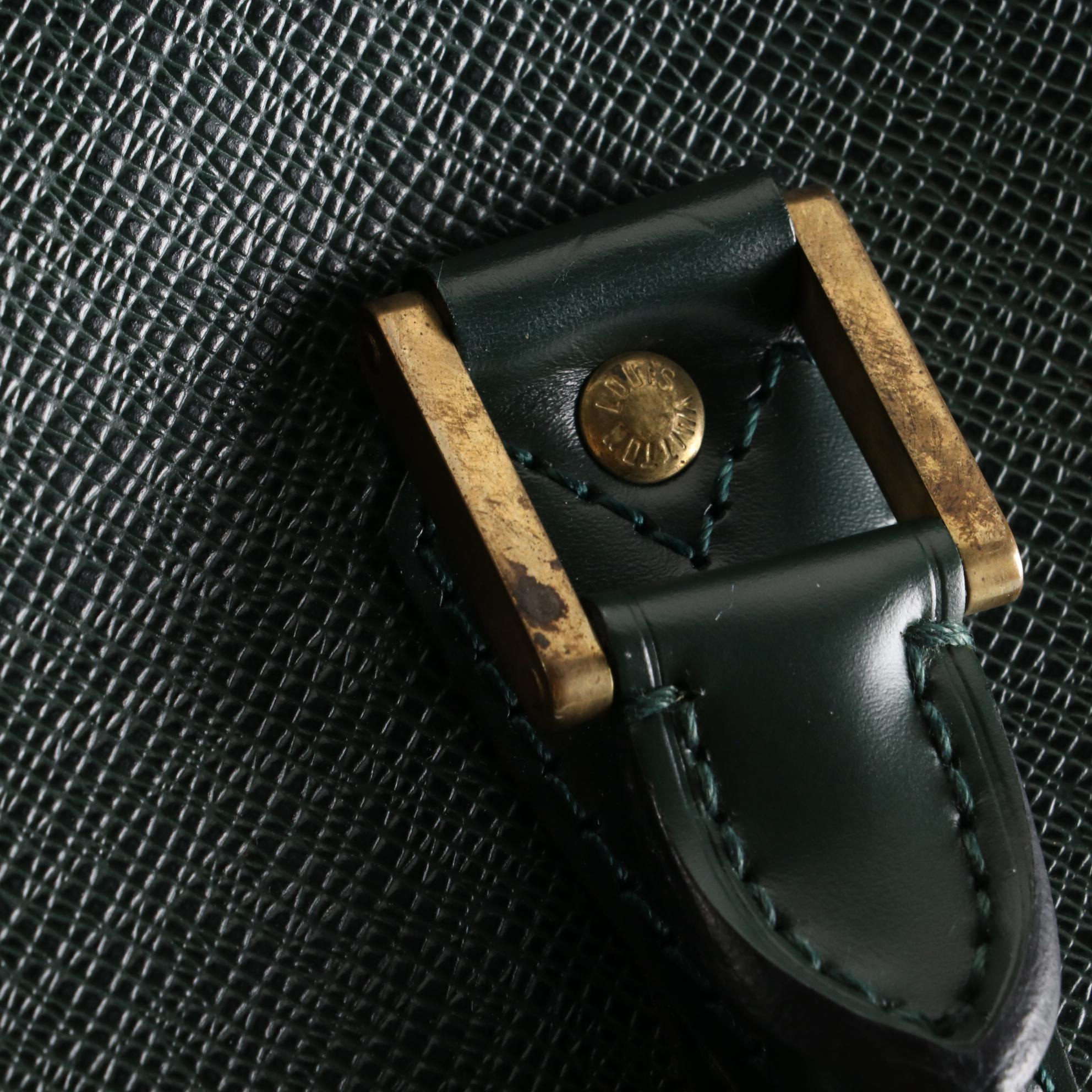 Louis Vuitton Kendall GM Travel Bag in Épicéa Taïga Leather