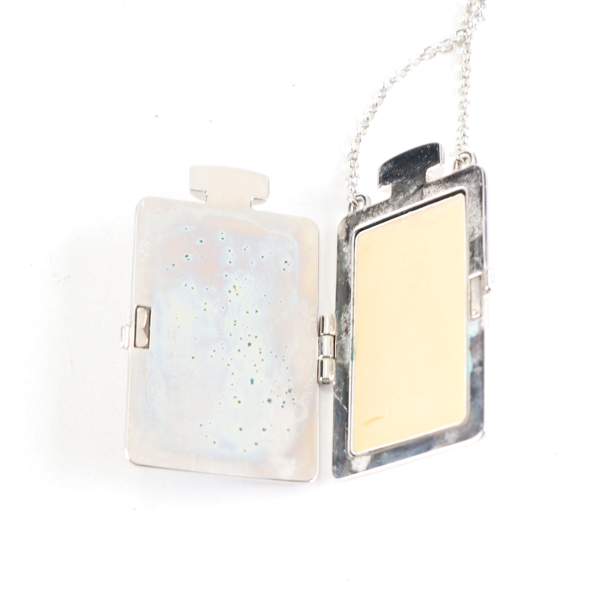 Chloé Bottle Shaped Necklace with Solid Perfume