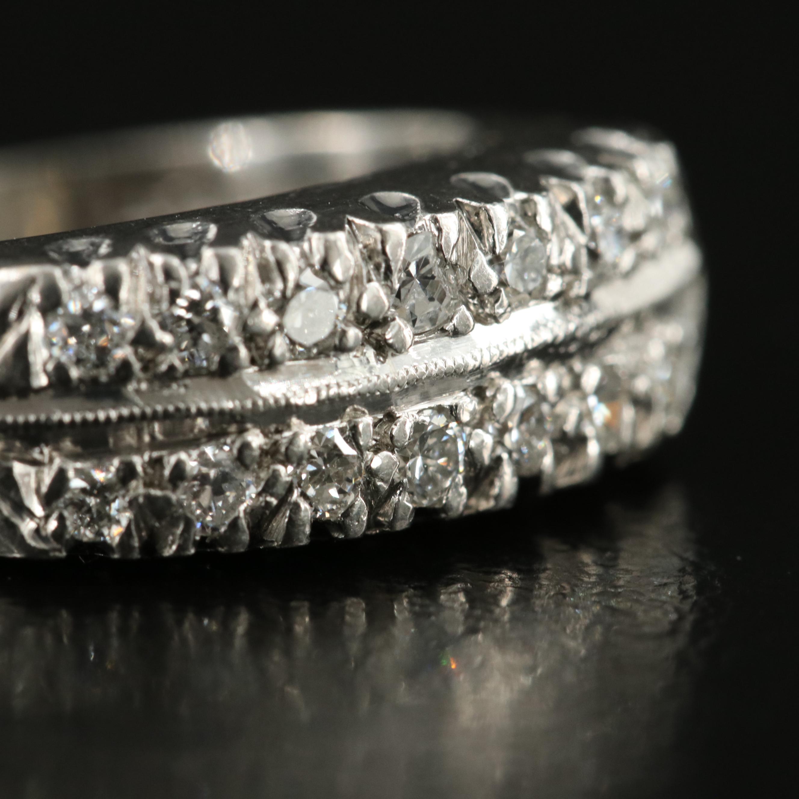 1950s 0.29 CTW Diamond Ring