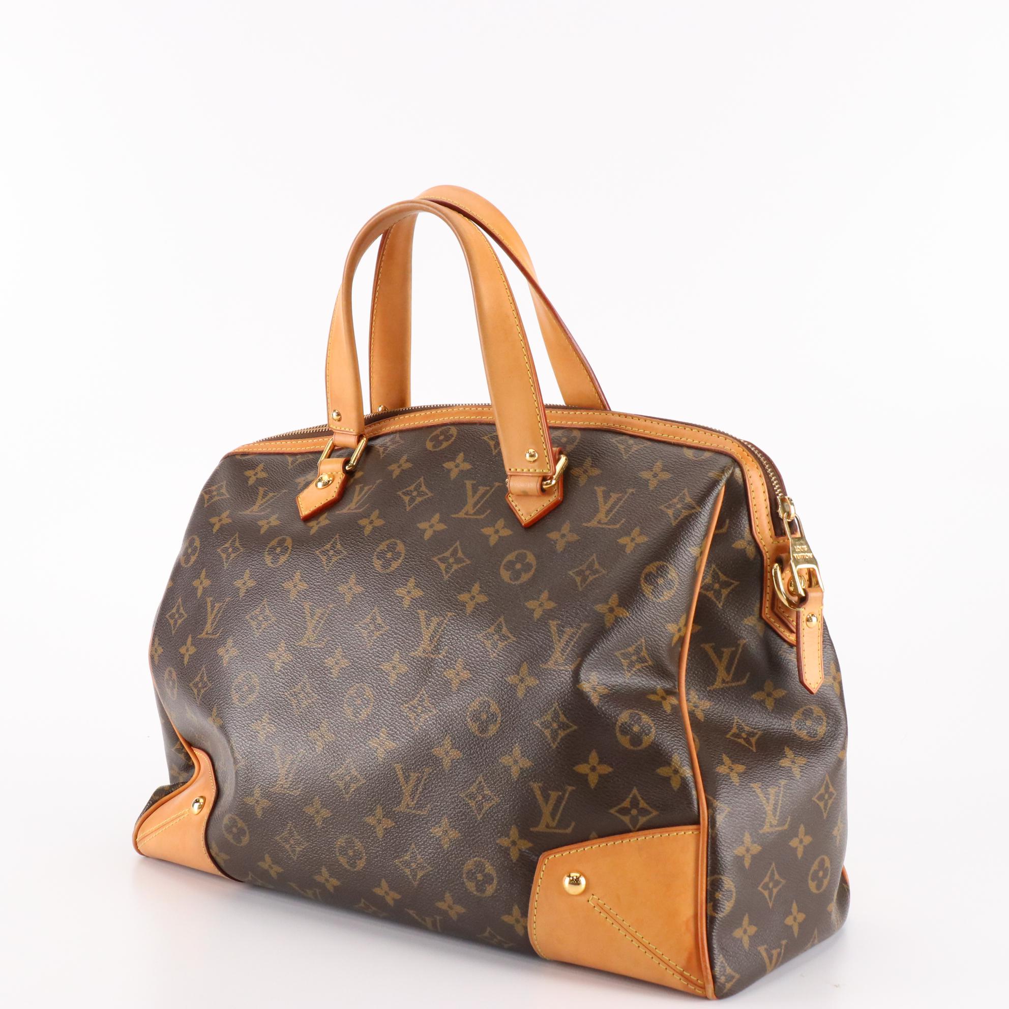Louis Vuitton Retiro Handbag in Monogram Canvas with Detachable Shoulder Strap